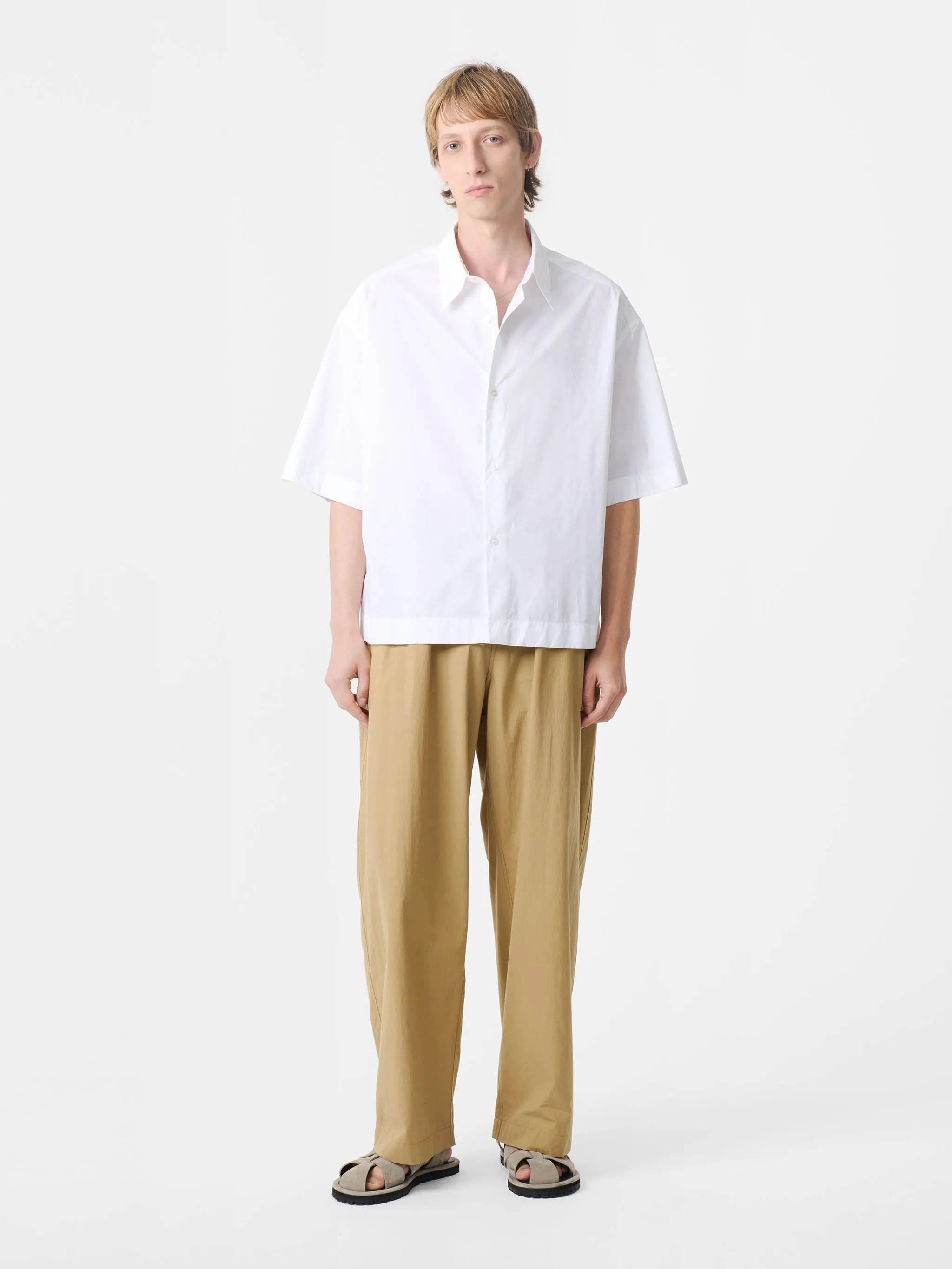 Sonny Pant in Sand sold by Studio Nicholson