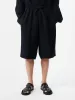 Joshua Linen Short in Darkest Navy sold by Studio Nicholson