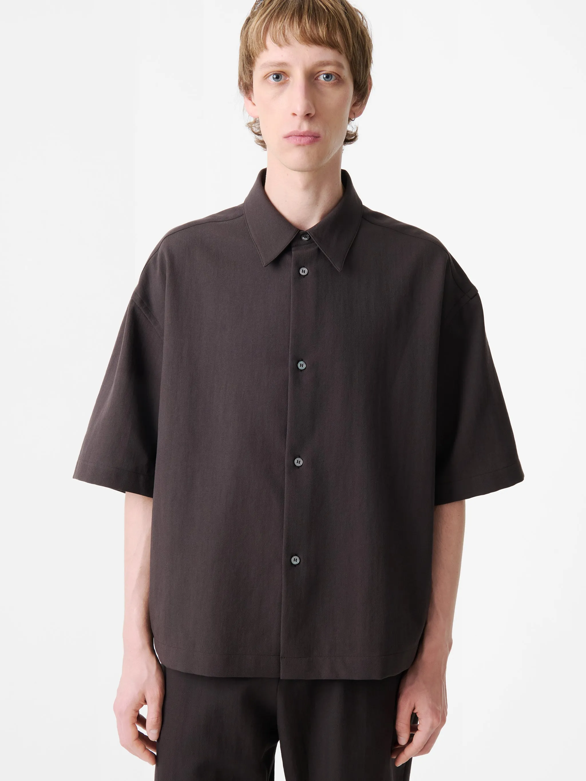 Sanko Shirt in Muscat sold by Studio Nicholson