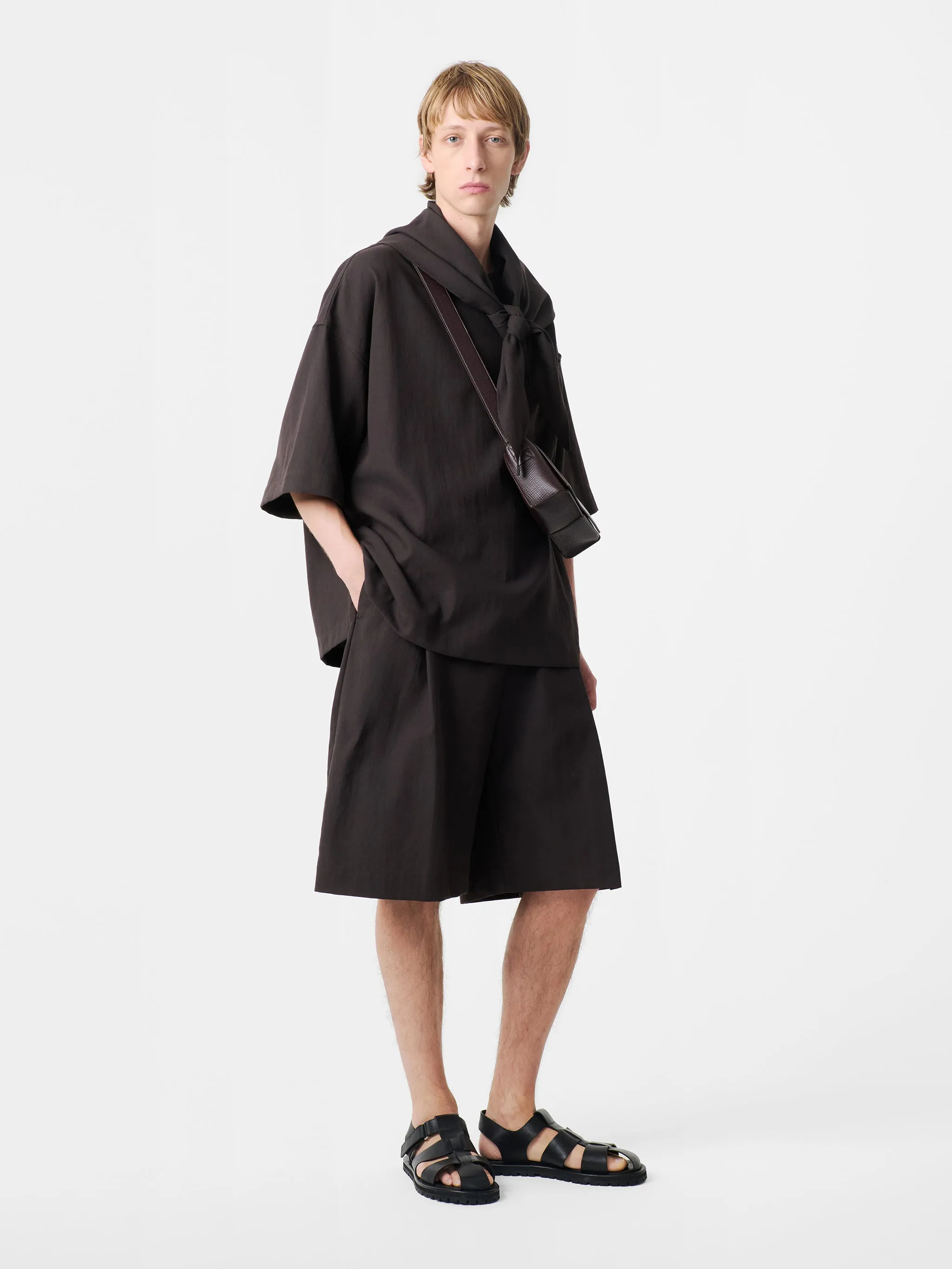 Fowld Short in Muscat sold by Studio Nicholson product image thumbnail 2