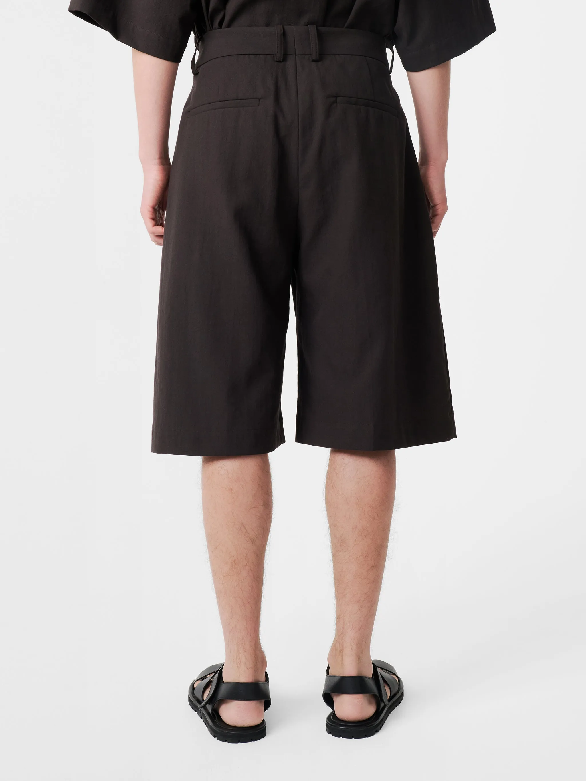 Fowld Short in Muscat sold by Studio Nicholson product image thumbnail 5