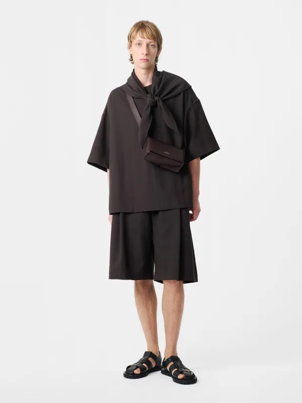 Fowld Short in Muscat sold by Studio Nicholson