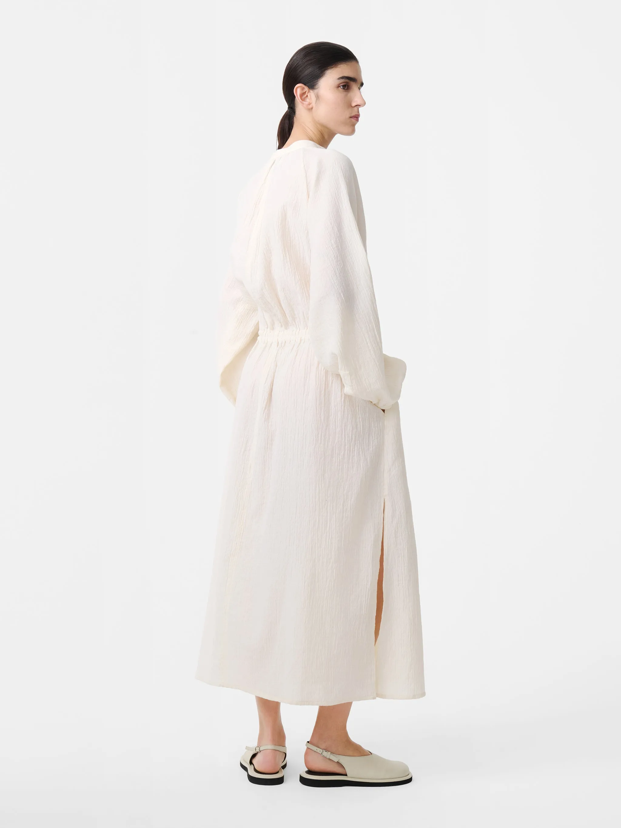 Blanca Dress in Milk sold by Studio Nicholson product image thumbnail 5
