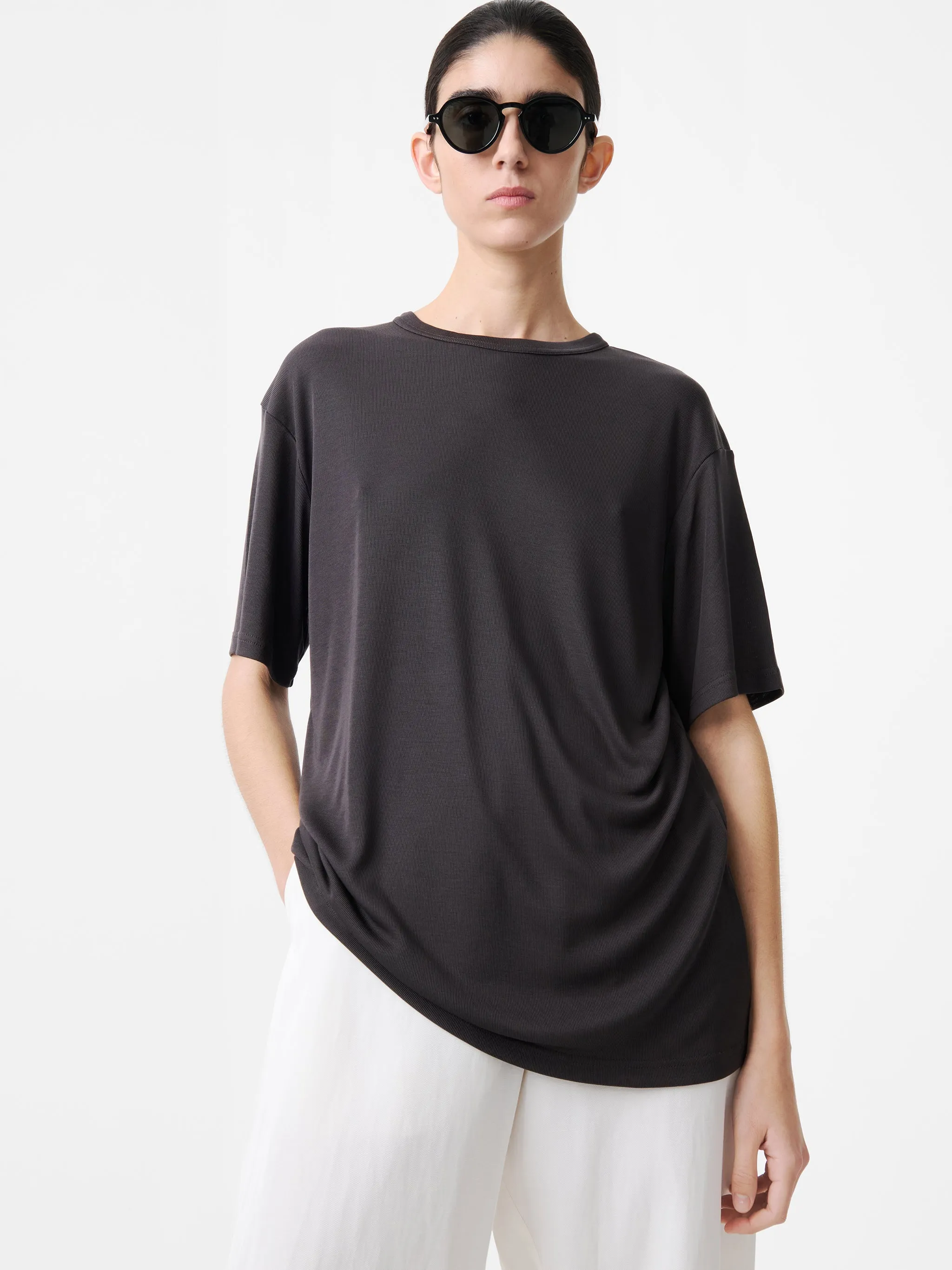 Rond T-Shirt in Oil sold by Studio Nicholson