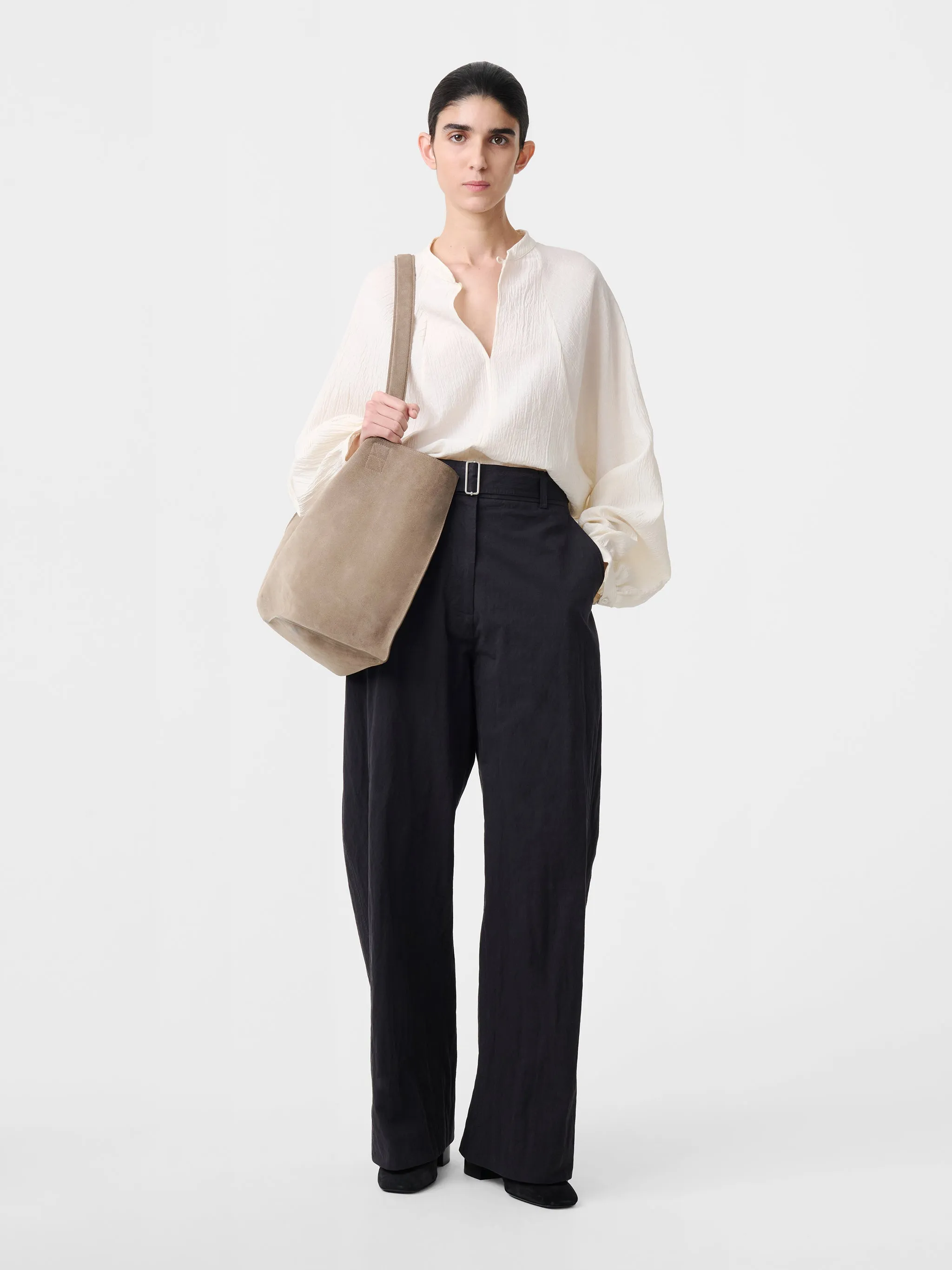 Seil Top in Milk sold by Studio Nicholson product image thumbnail 2
