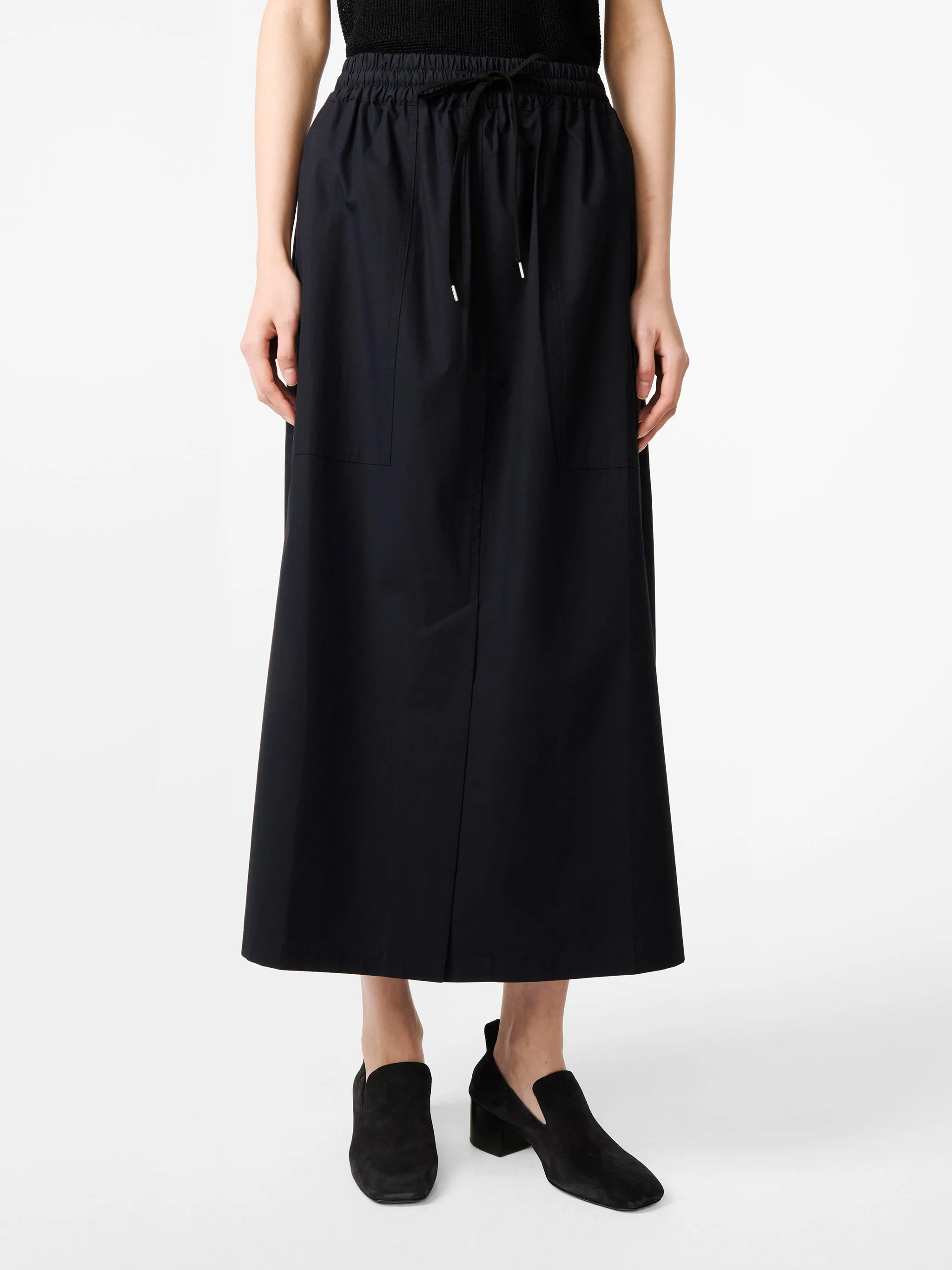 Oates Skirt in Darkest Navy sold by Studio Nicholson product image thumbnail 4