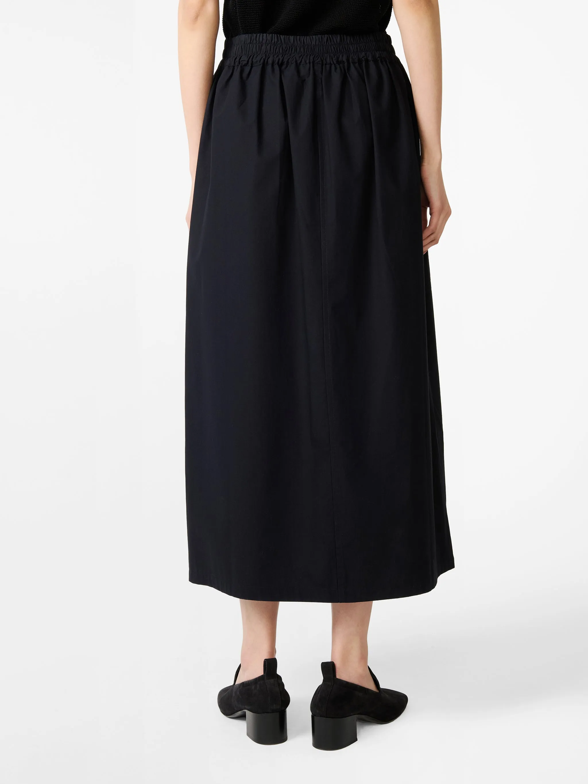 Oates Skirt in Darkest Navy sold by Studio Nicholson product image thumbnail 5