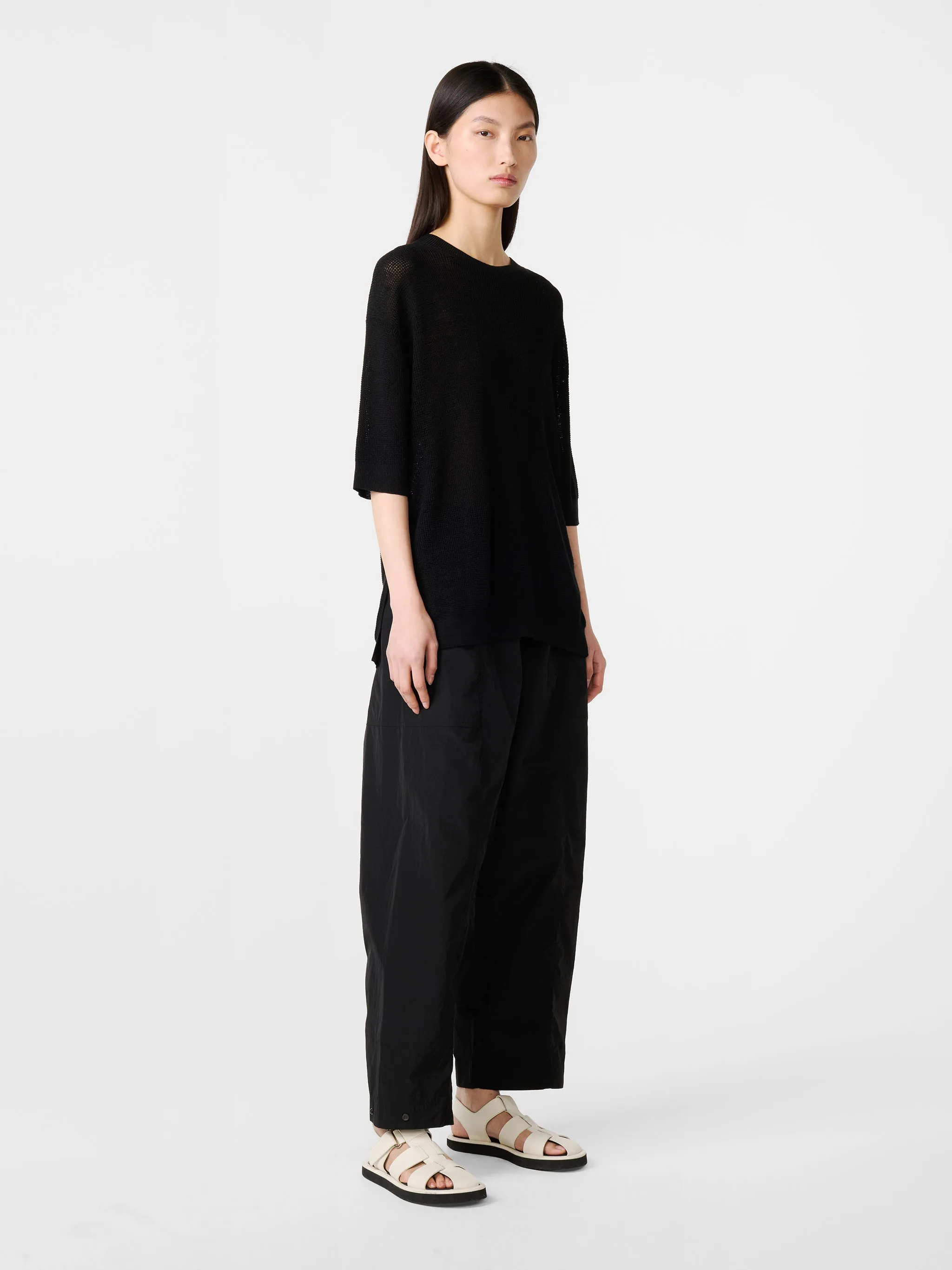Lorca Pant in Black sold by Studio Nicholson product image thumbnail 2