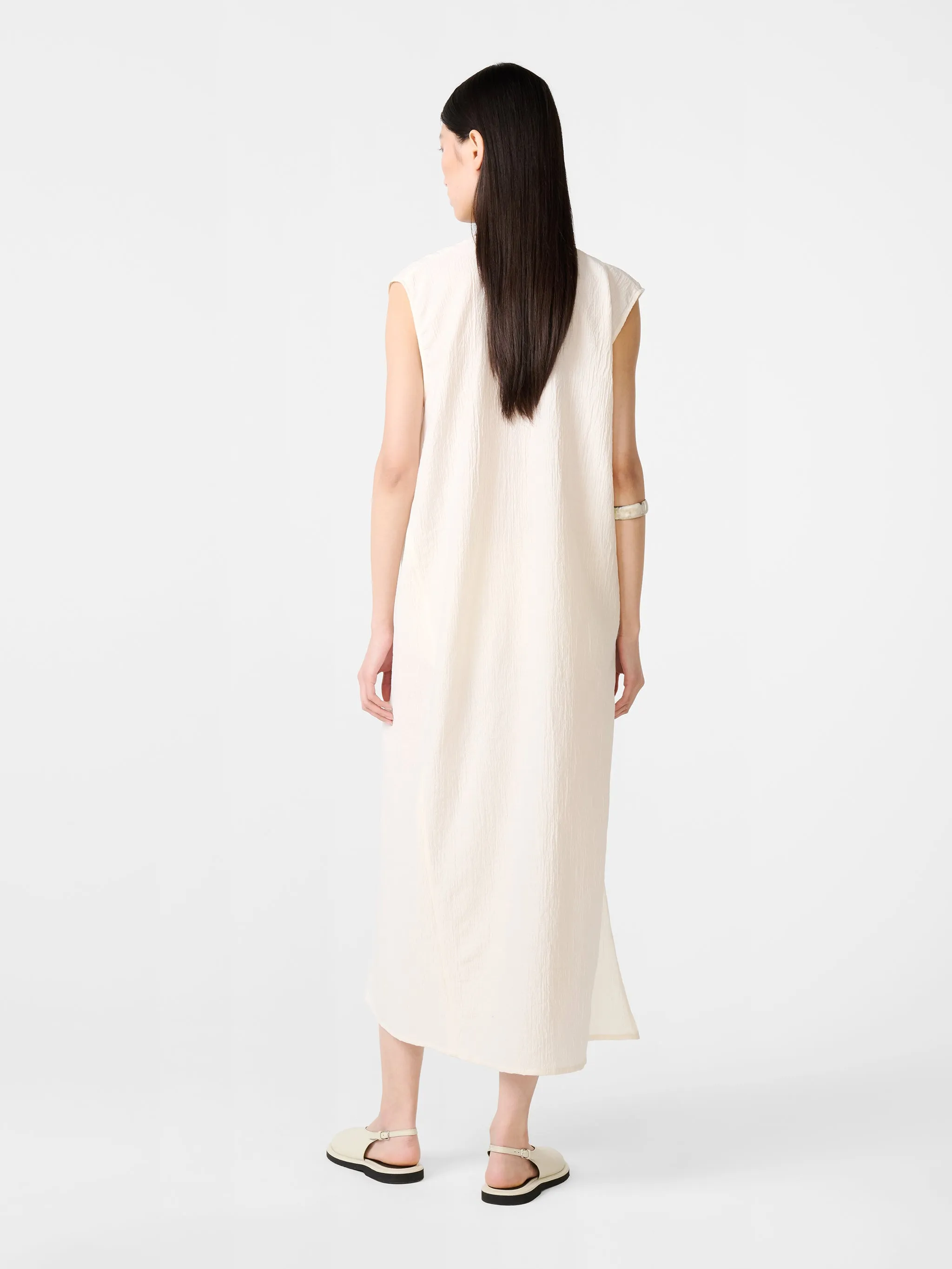 Lise Dress in Milk sold by Studio Nicholson product image thumbnail 4