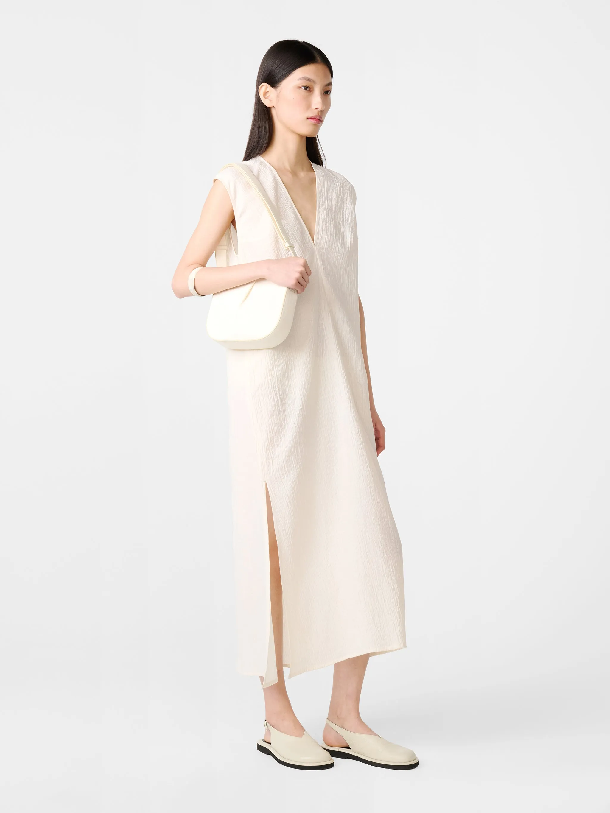 Lise Dress in Milk sold by Studio Nicholson product image thumbnail 3