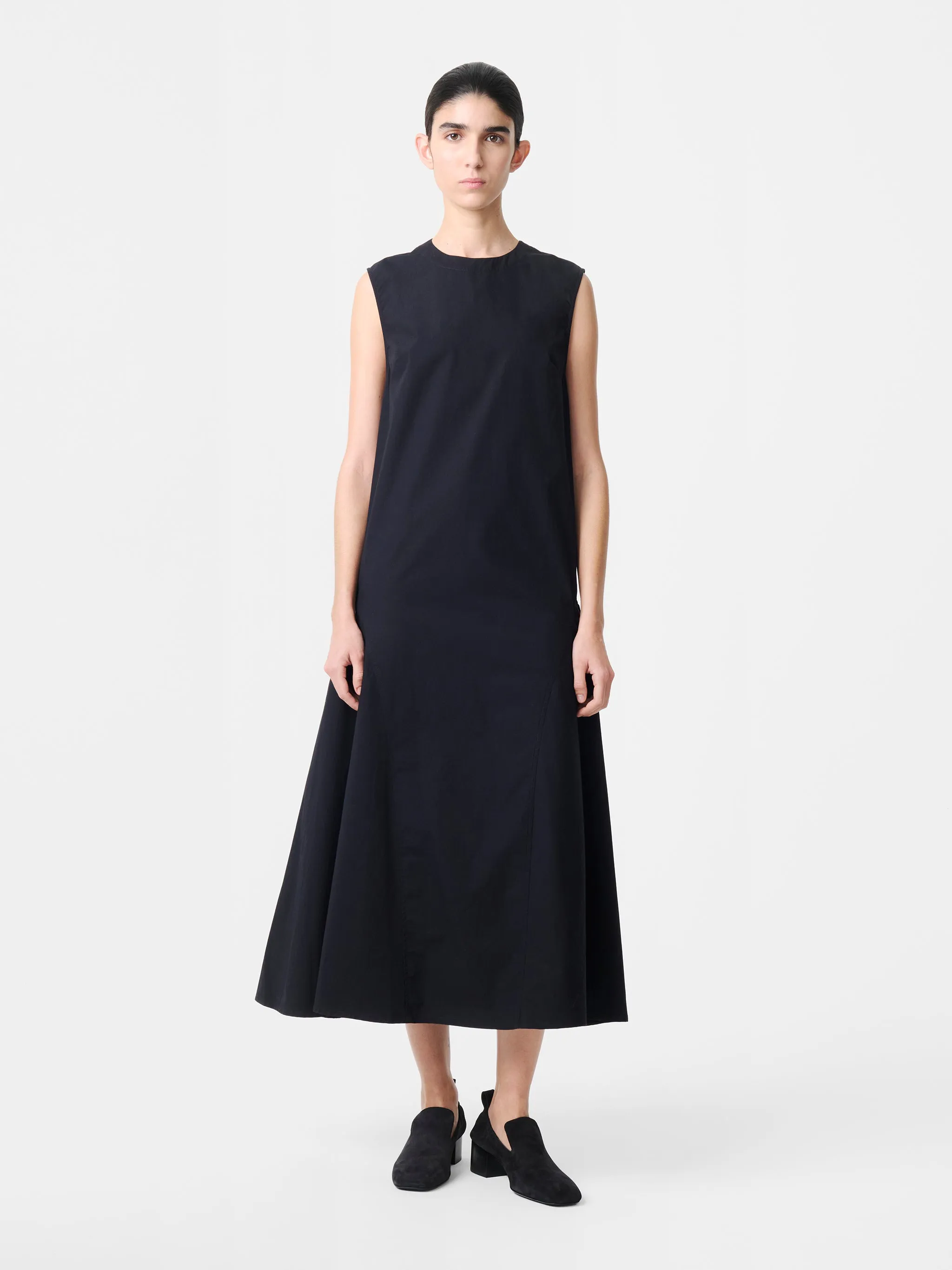 Knep Dress in Darkest Navy sold by Studio Nicholson