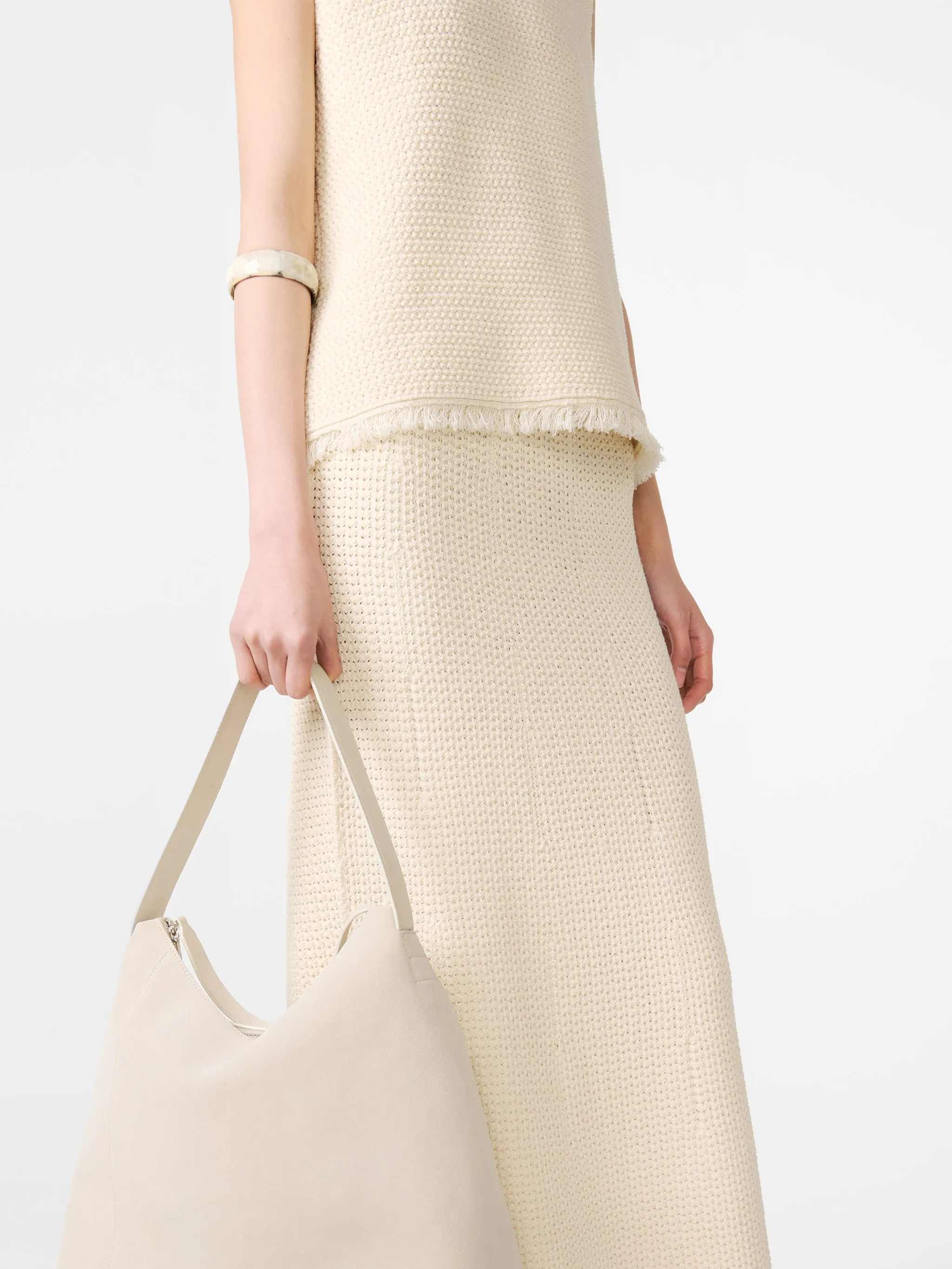 Fray Knit in Cream sold by Studio Nicholson product image thumbnail 4