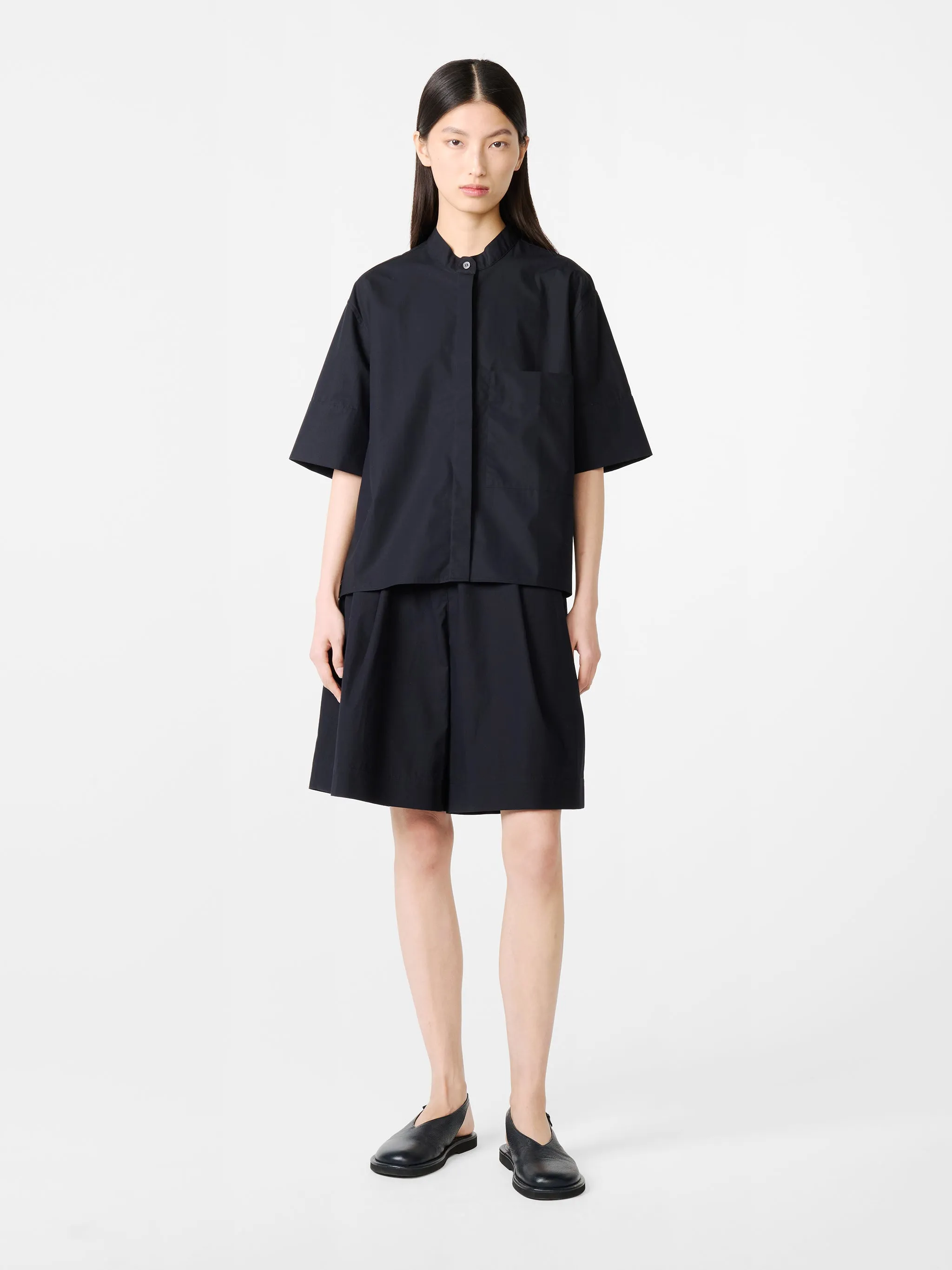 Cito Short in Darkest Navy sold by Studio Nicholson product image thumbnail 4