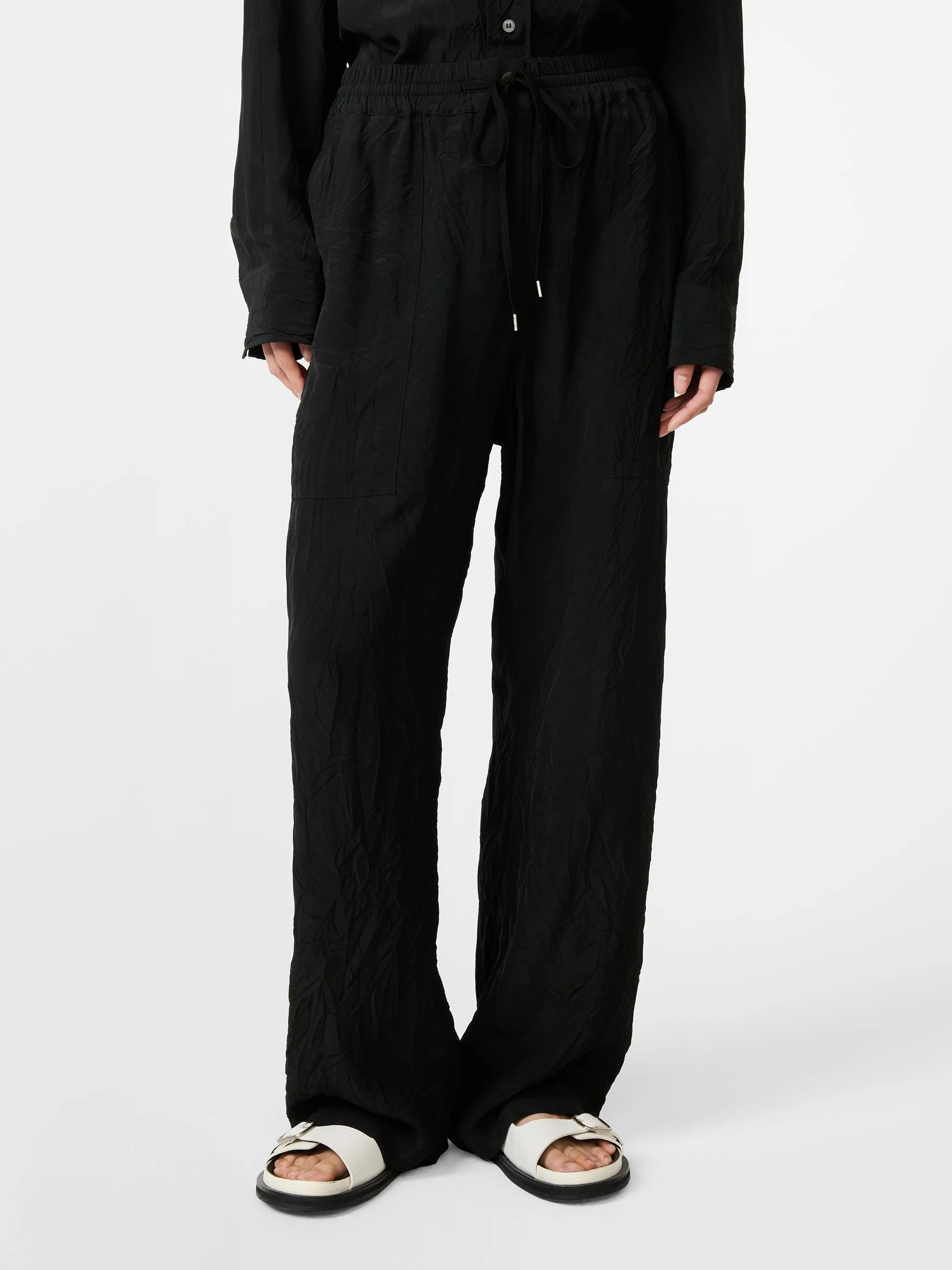 Capel Pant in Black sold by Studio Nicholson product image thumbnail 5