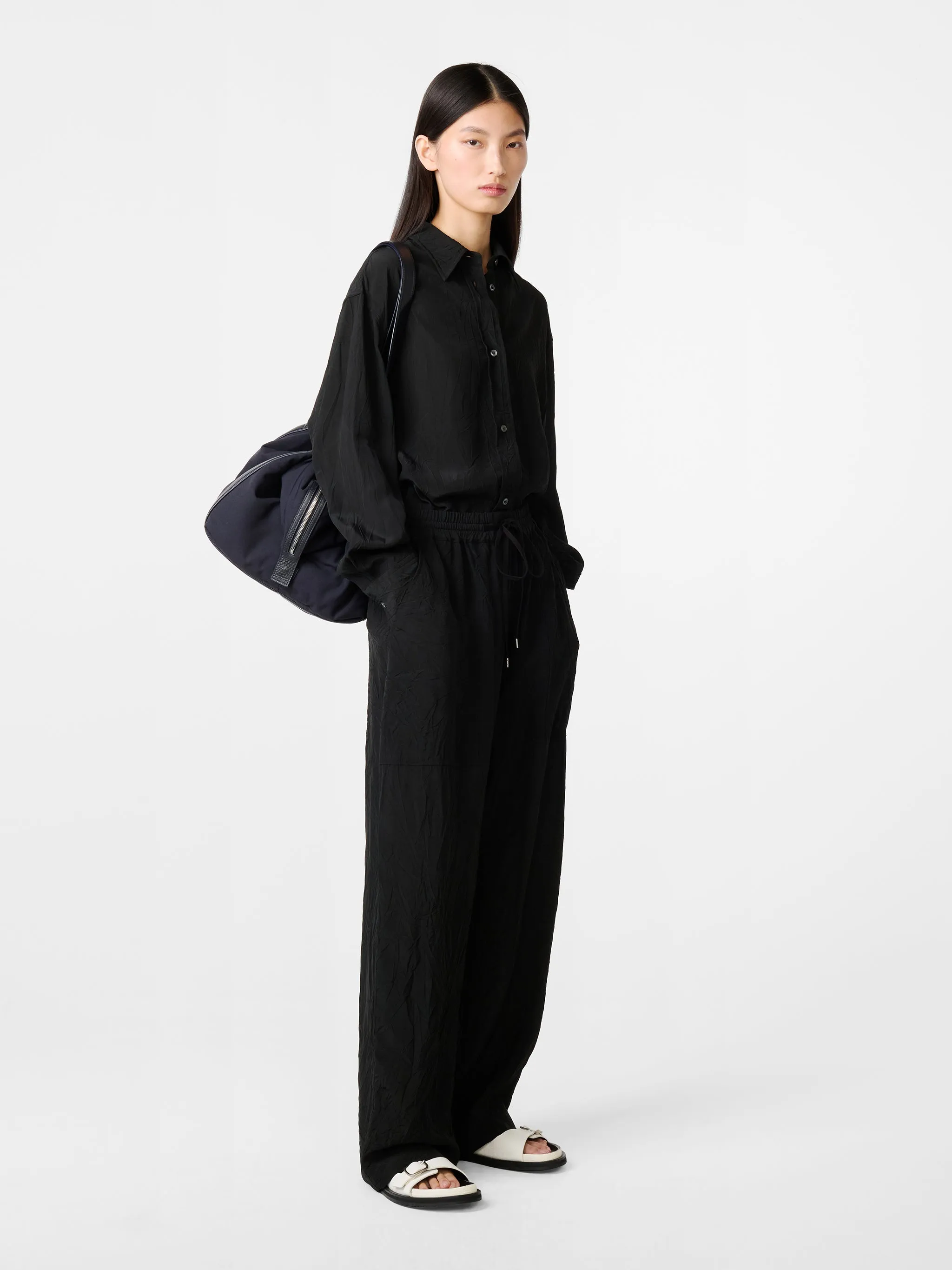 Capel Pant in Black sold by Studio Nicholson product image thumbnail 3