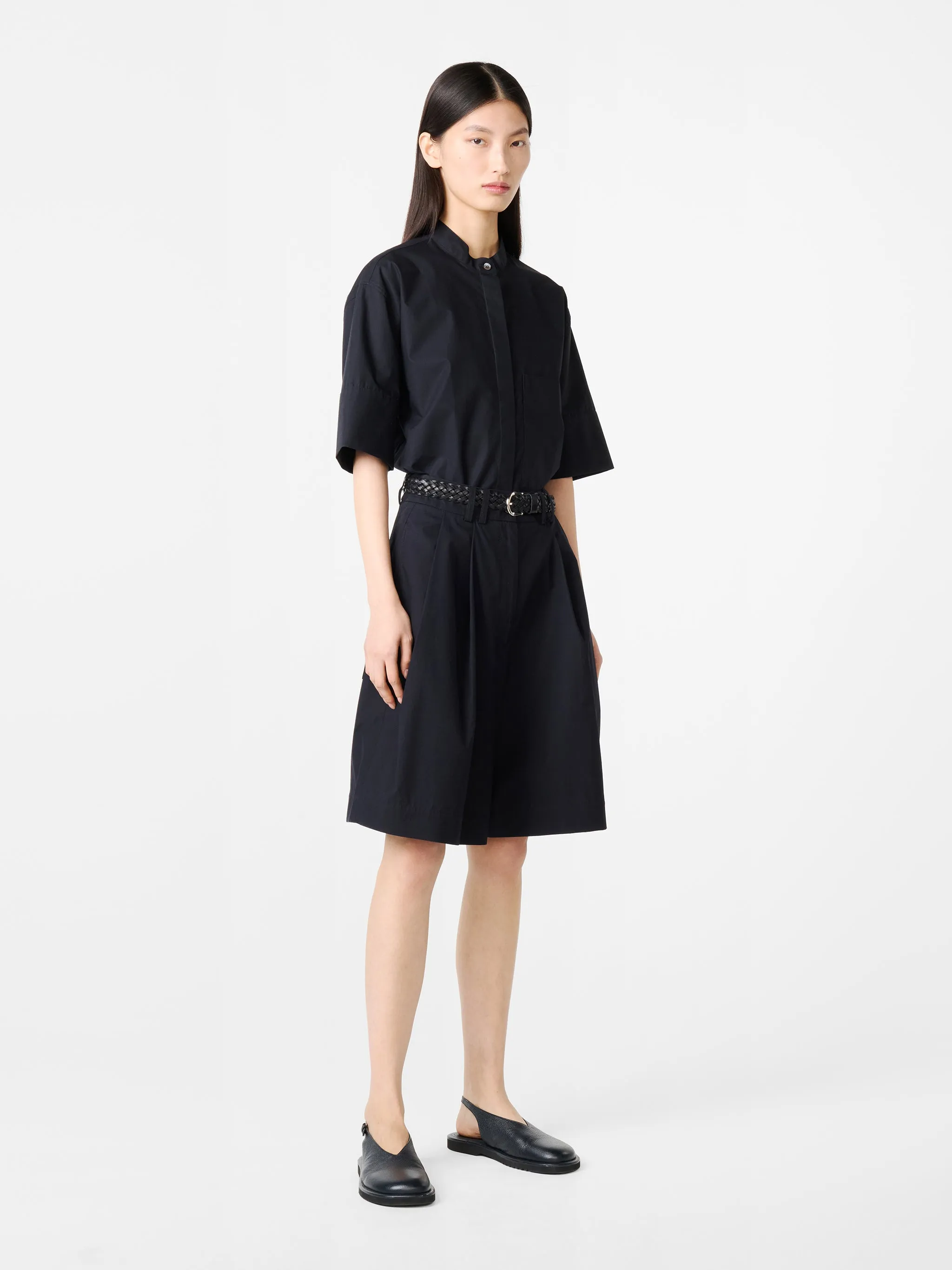 Annick Shirt in Darkest Navy sold by Studio Nicholson product image thumbnail 2