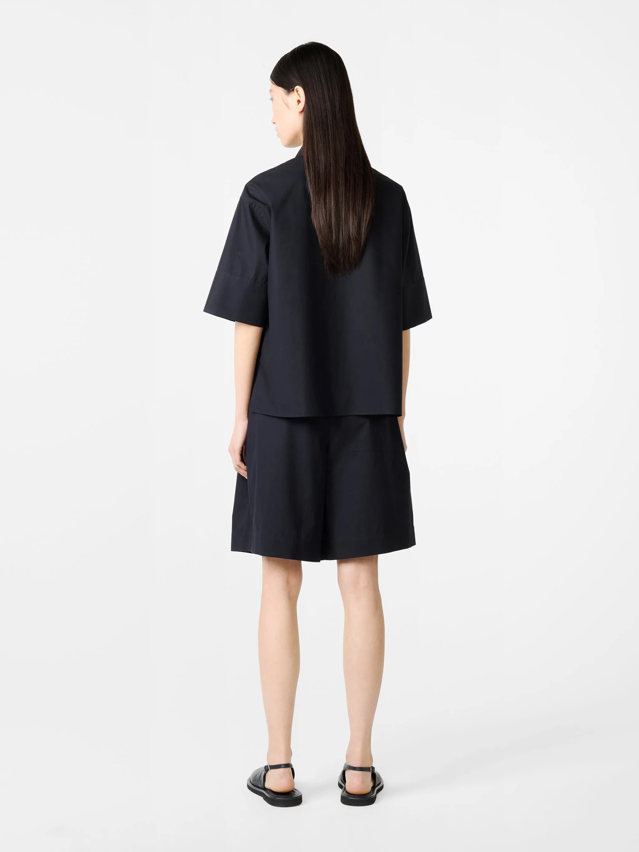 Annick Shirt in Darkest Navy sold by Studio Nicholson product image thumbnail 5