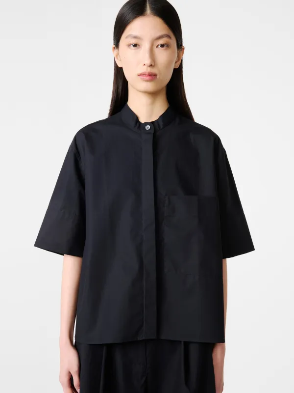 Annick Shirt in Darkest Navy sold by Studio Nicholson