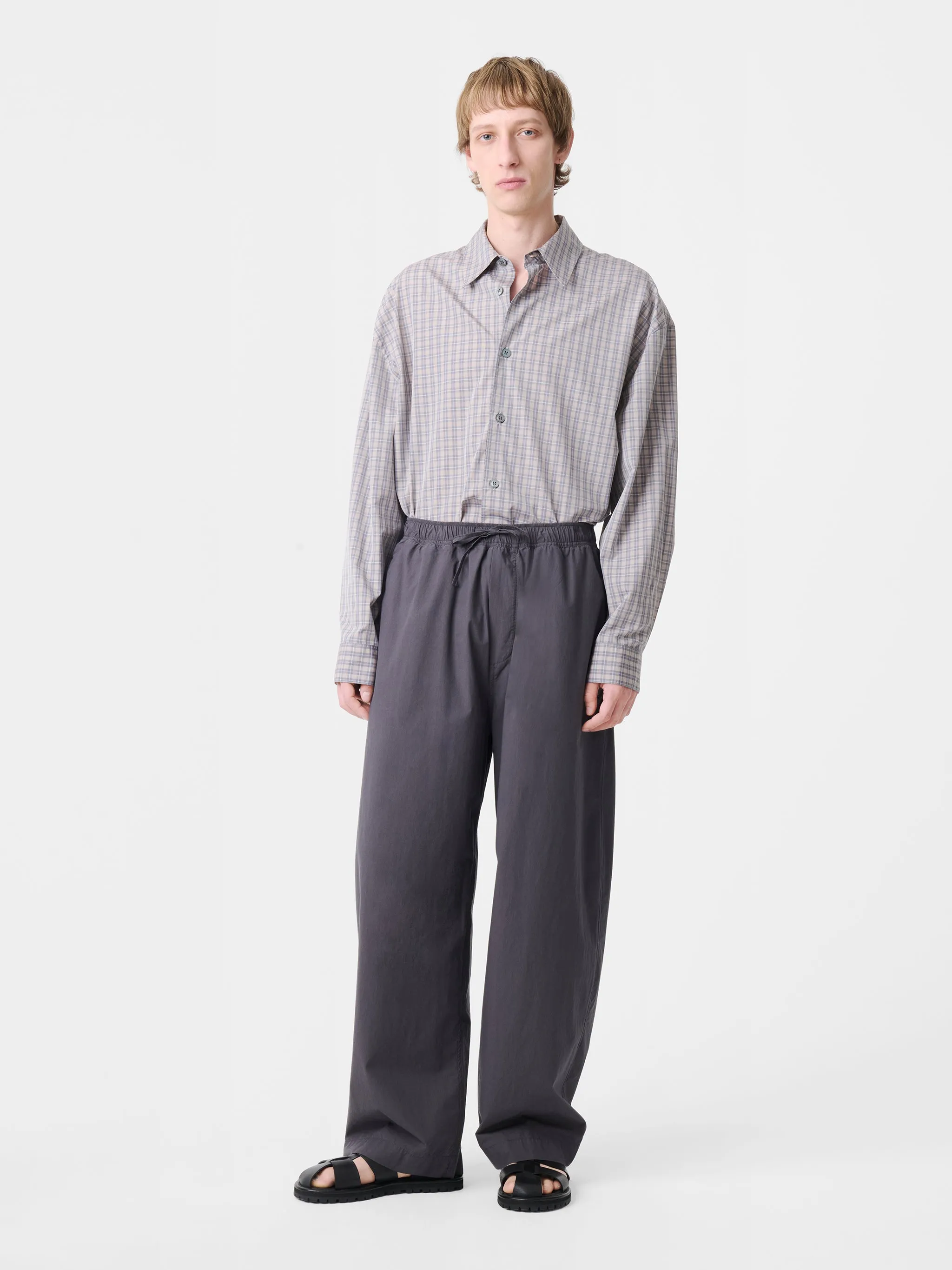 Strike Check Shirt in Multi sold by Studio Nicholson product image thumbnail 4