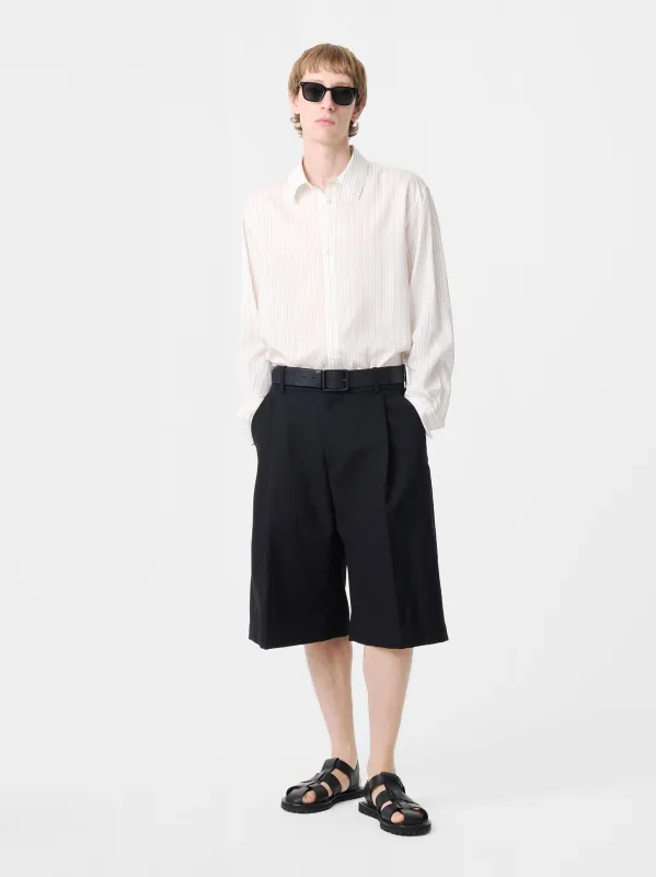 Fowld Short in Black sold by Studio Nicholson