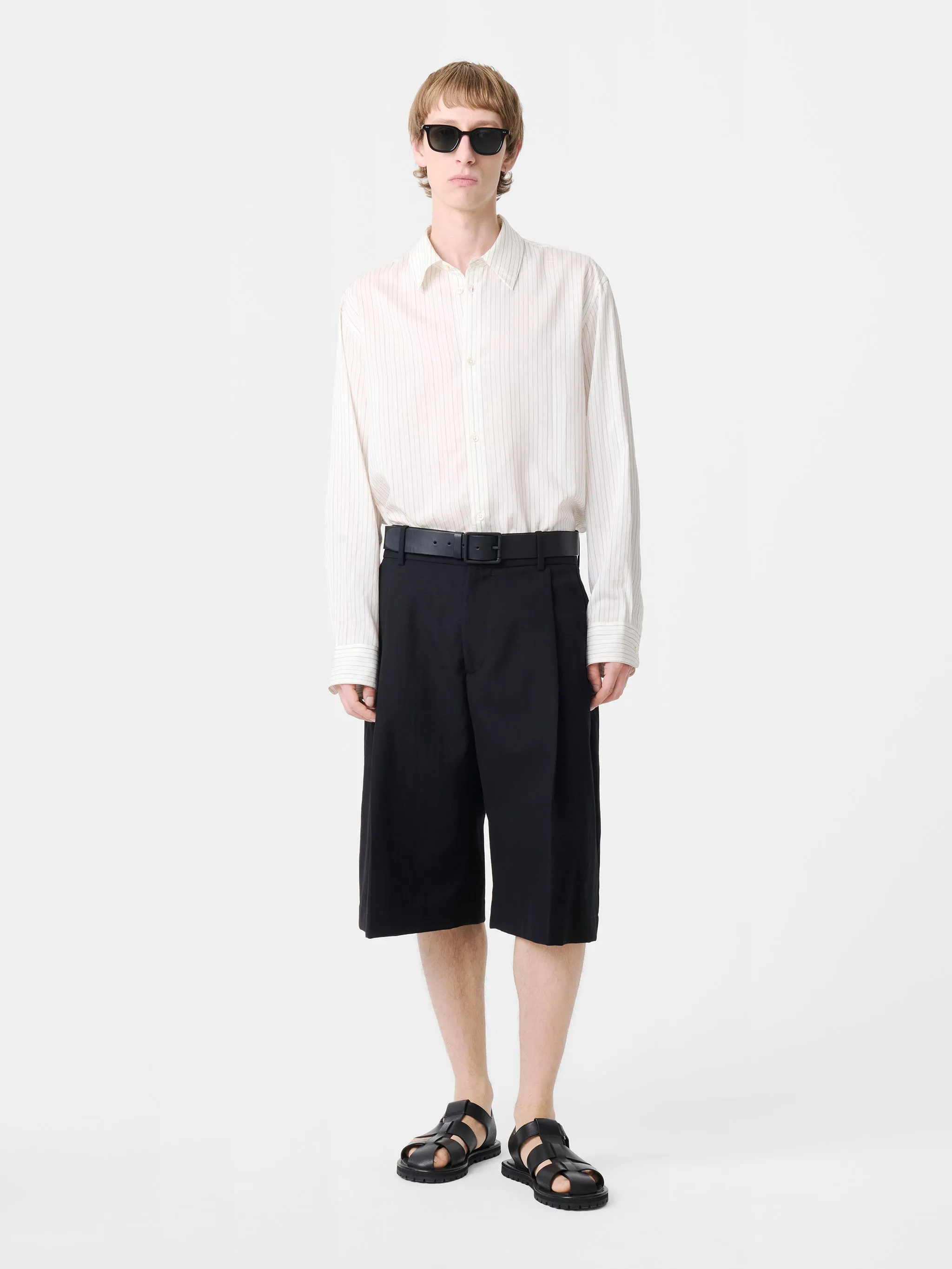 Fowld Short in Black sold by Studio Nicholson product image thumbnail 2