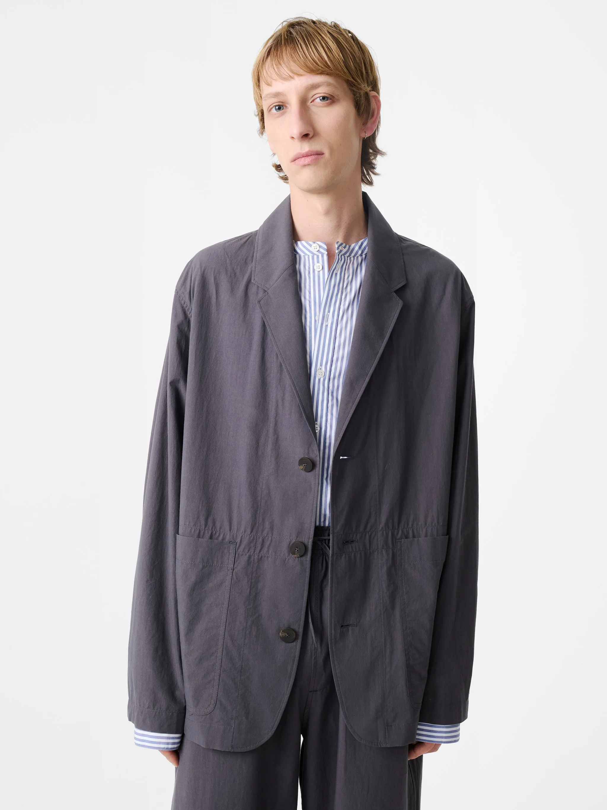 Reale Jacket in Thunder sold by Studio Nicholson product image thumbnail 2