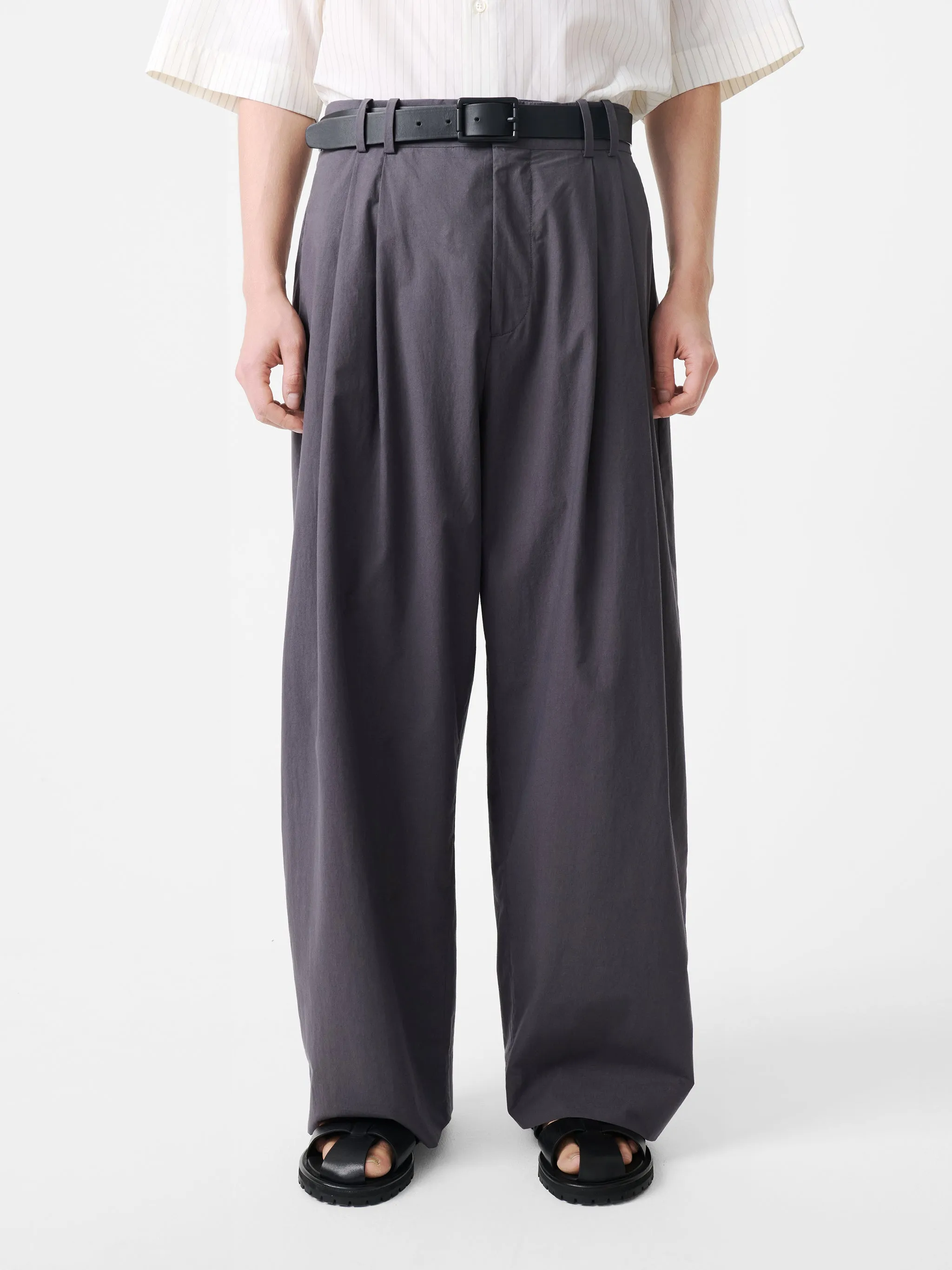 Line Pant in Thunder sold by Studio Nicholson product image thumbnail 4