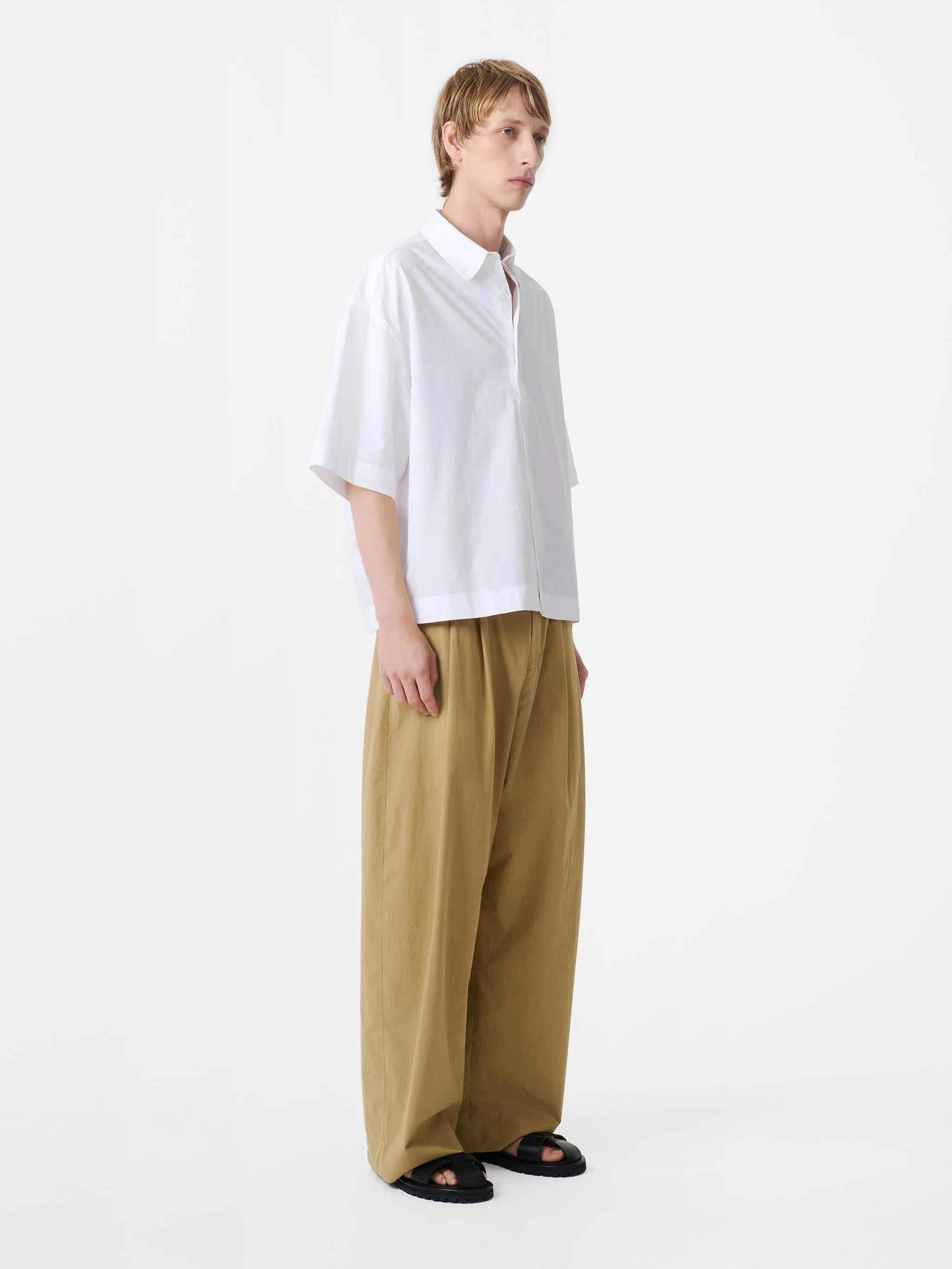 Line Pant in Sand sold by Studio Nicholson product image thumbnail 2