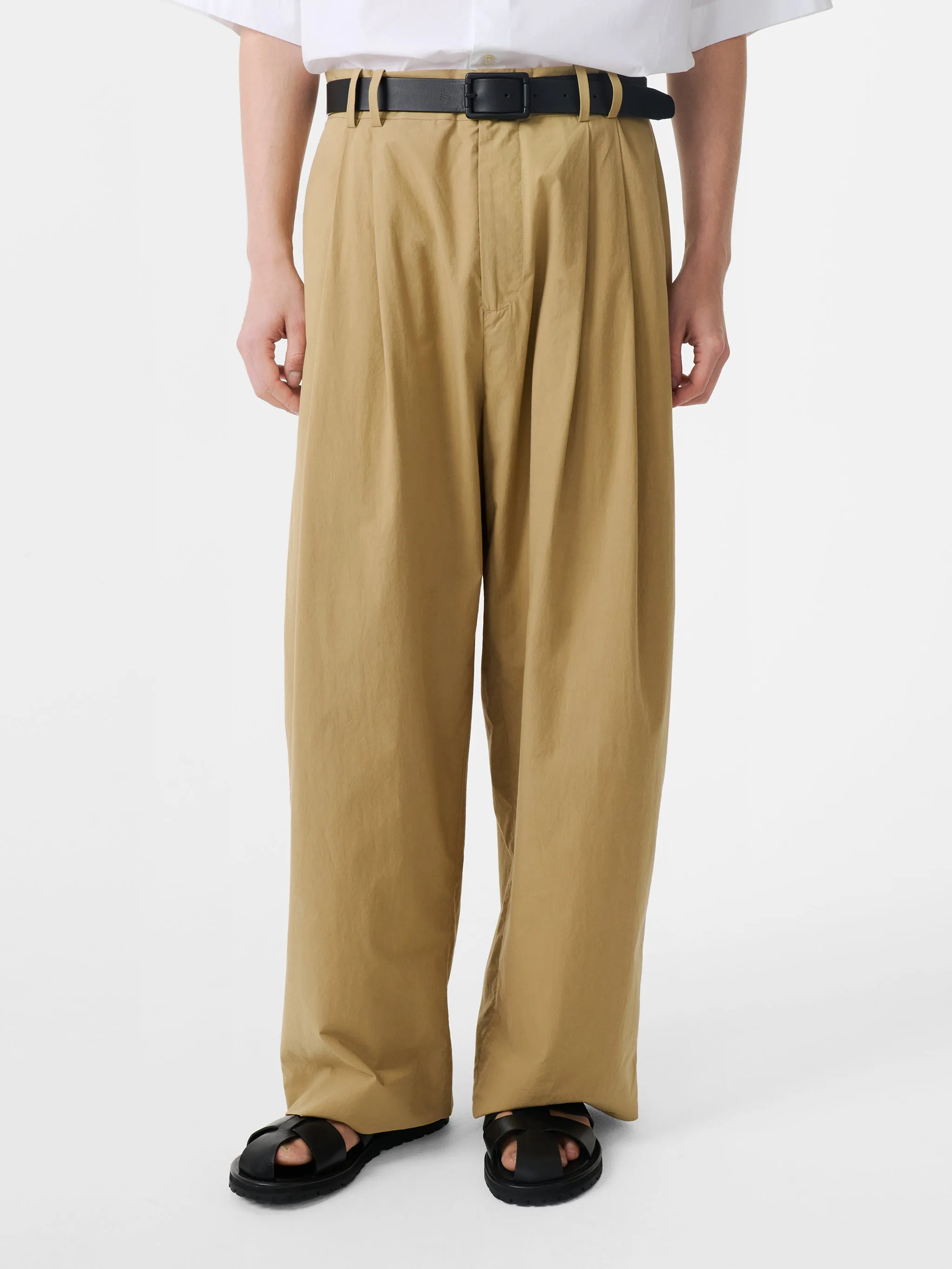 Line Pant in Sand sold by Studio Nicholson product image thumbnail 4