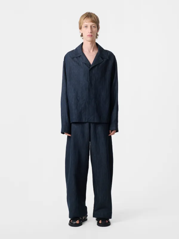 Levy Pant in Indigo made by Studio Nicholson