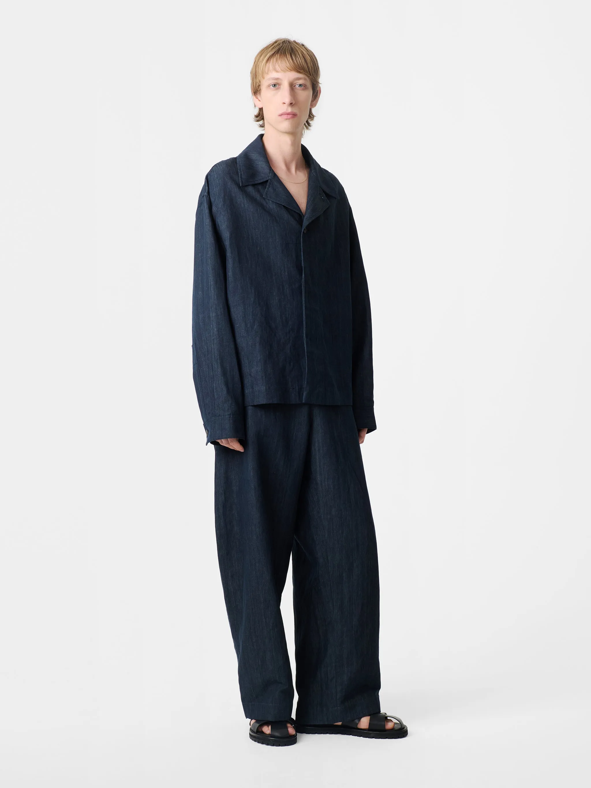 Rick Jacket in Indigo sold by Studio Nicholson product image thumbnail 2