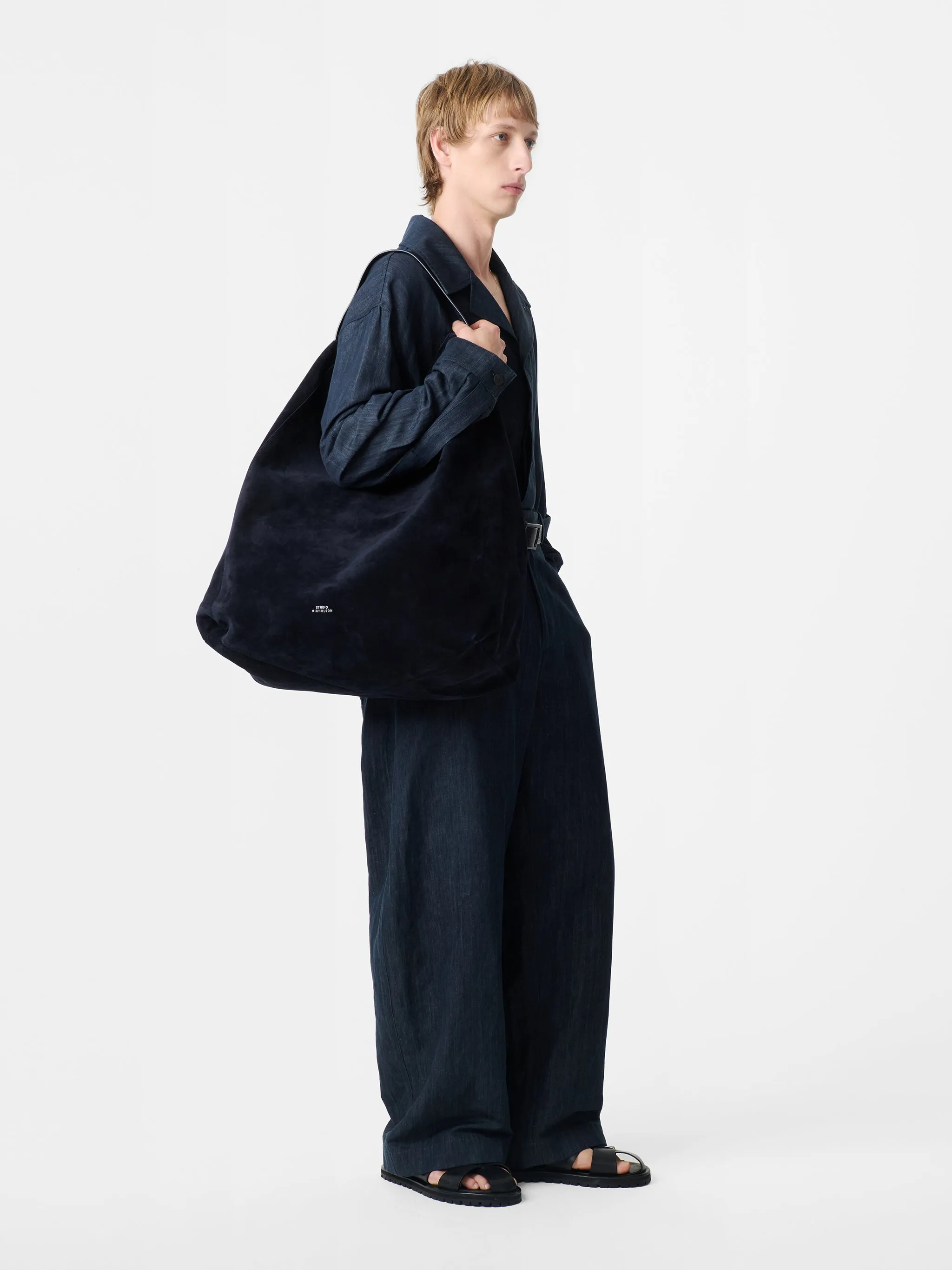 Rick Jacket in Indigo sold by Studio Nicholson product image thumbnail 4