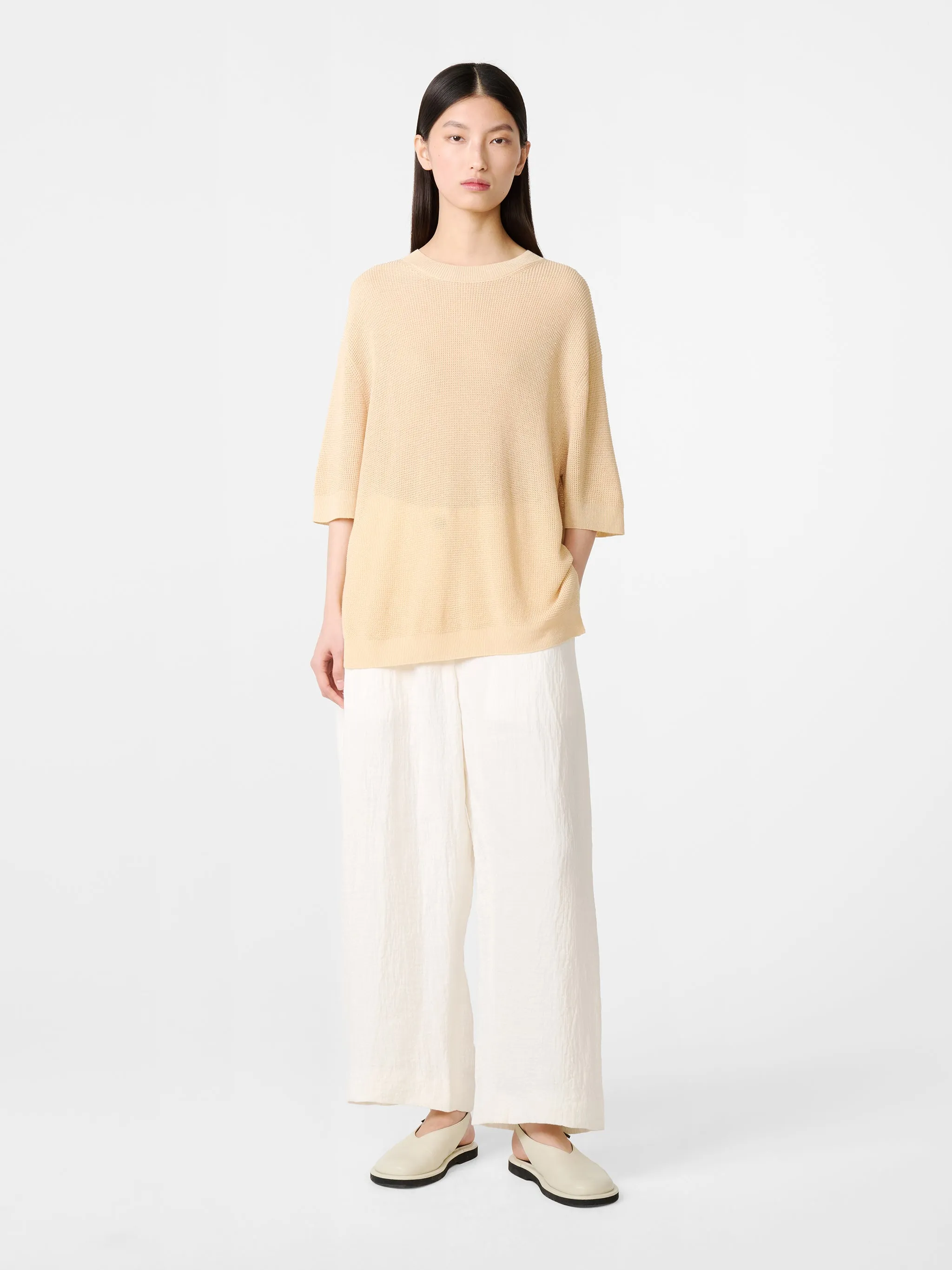Firma Knit in Raffia sold by Studio Nicholson