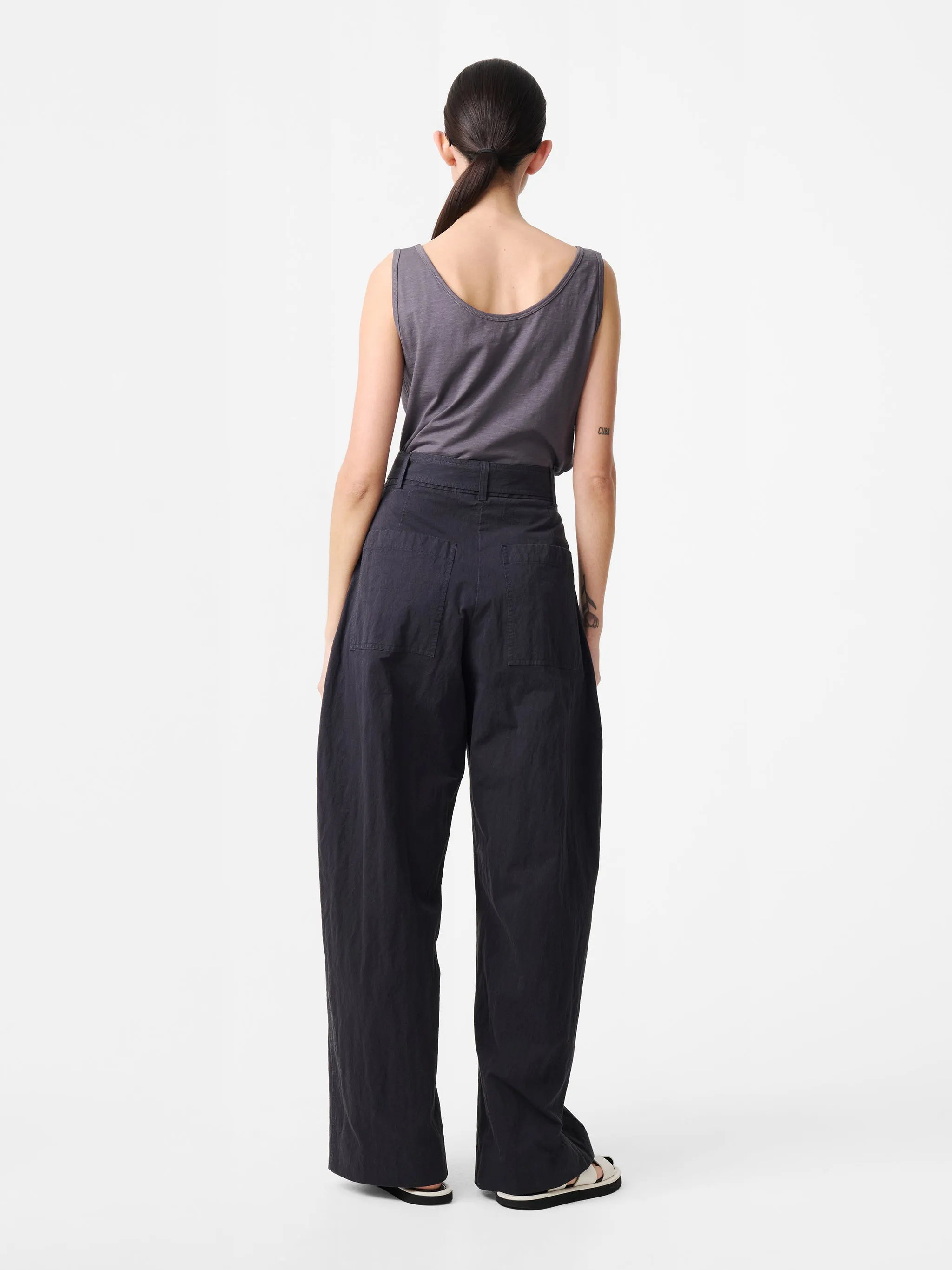 Doring Pant in Dark Navy sold by Studio Nicholson product image thumbnail 3