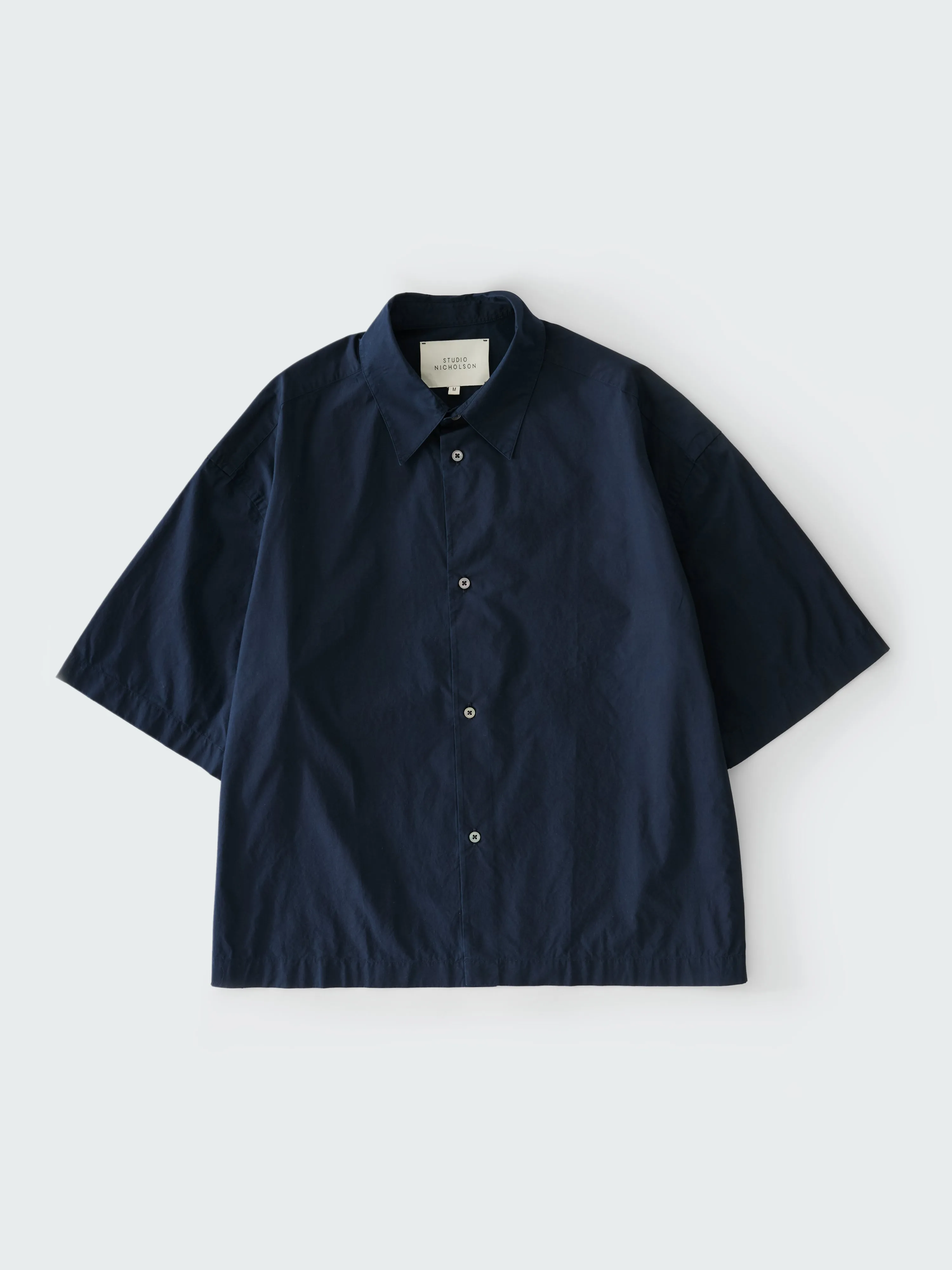 Sanko Shirt in Darkest Navy sold by Studio Nicholson product image thumbnail 5