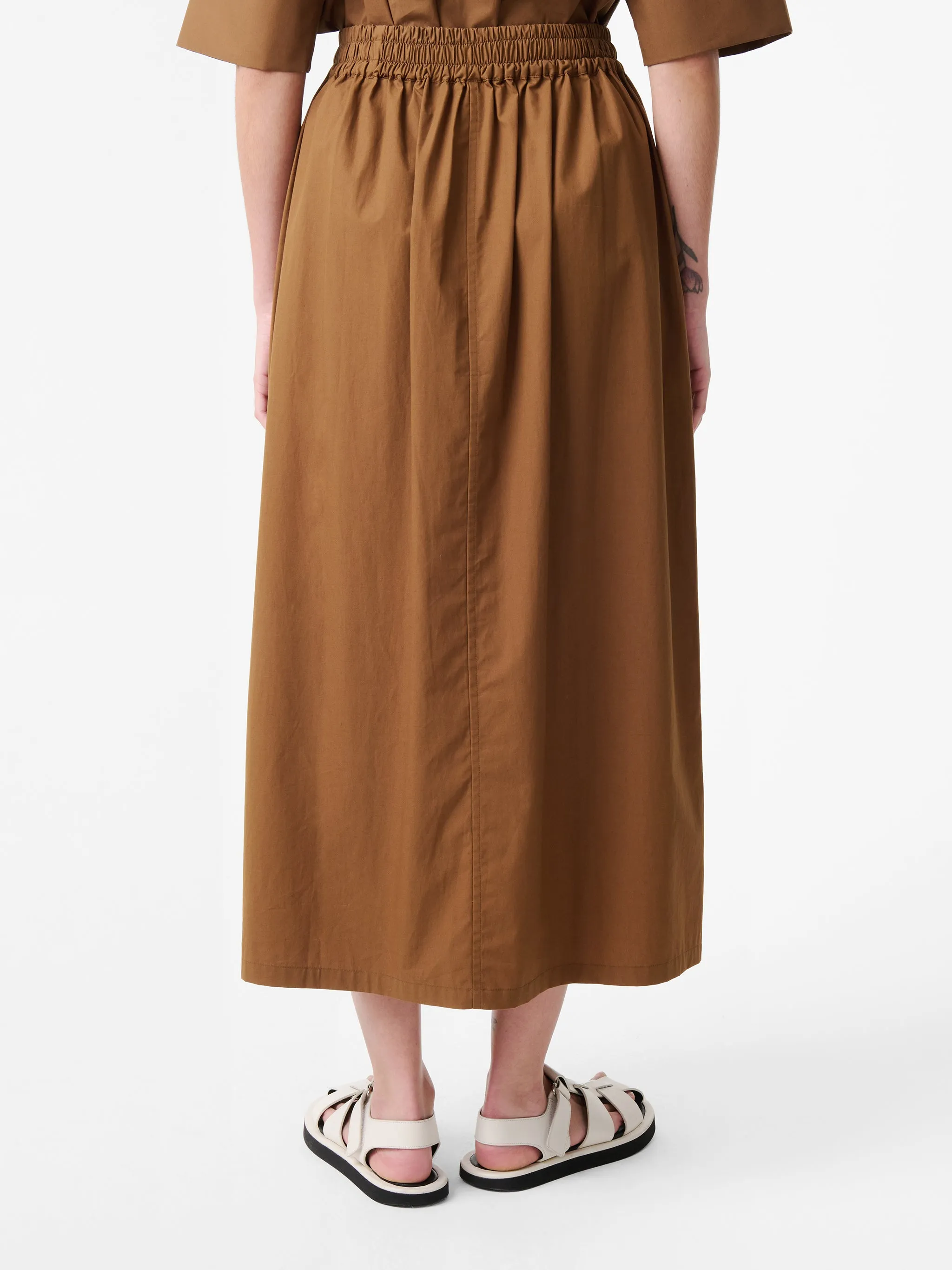 Oates Skirt in Almond sold by Studio Nicholson product image thumbnail 5
