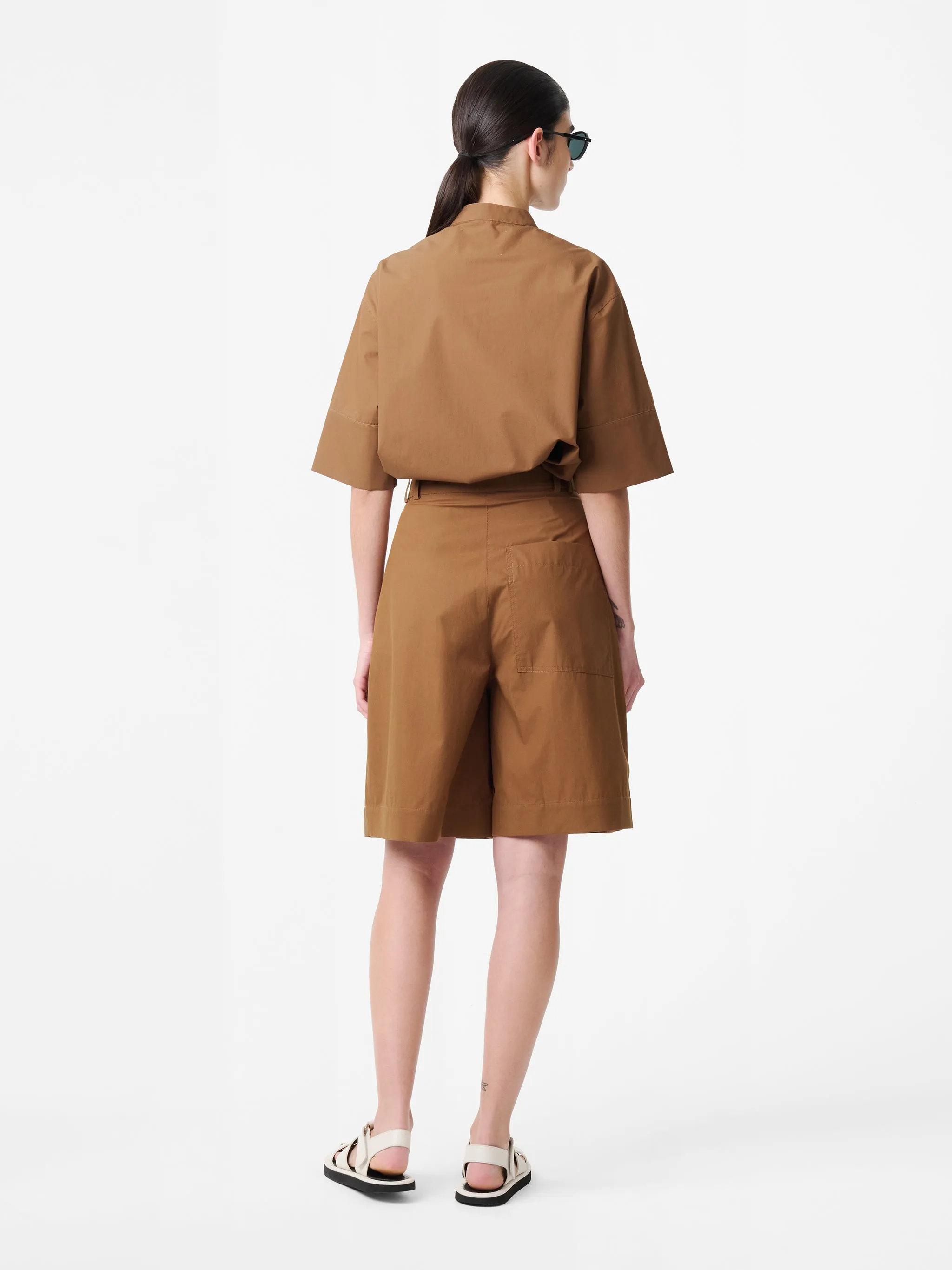 Cito Short in Almond sold by Studio Nicholson product image thumbnail 3