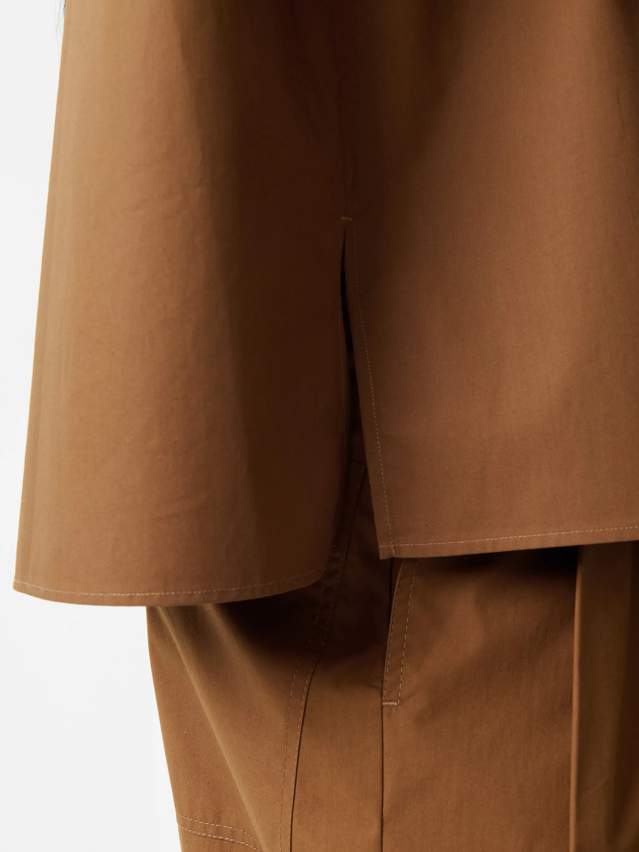 Annick Shirt in Almond sold by Studio Nicholson product image thumbnail 5