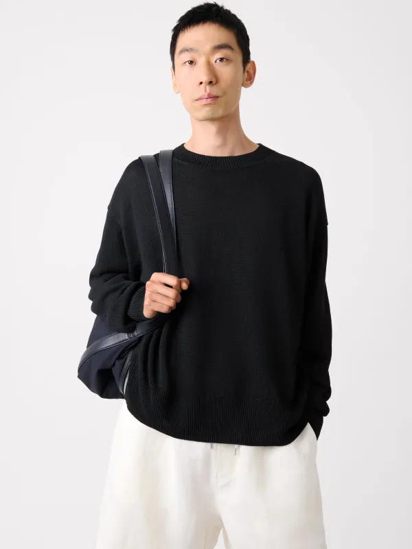 Kami Knit in Black made by Studio Nicholson