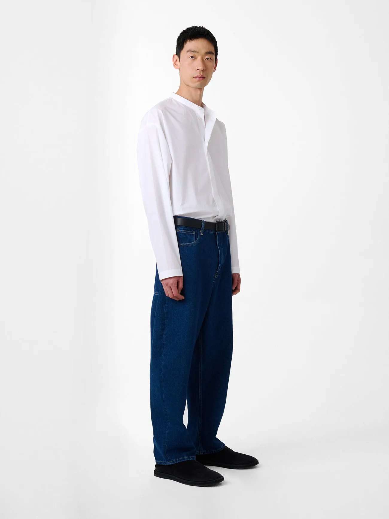 Land Denim Pant in Indigo Wash sold by Studio Nicholson product image thumbnail 2