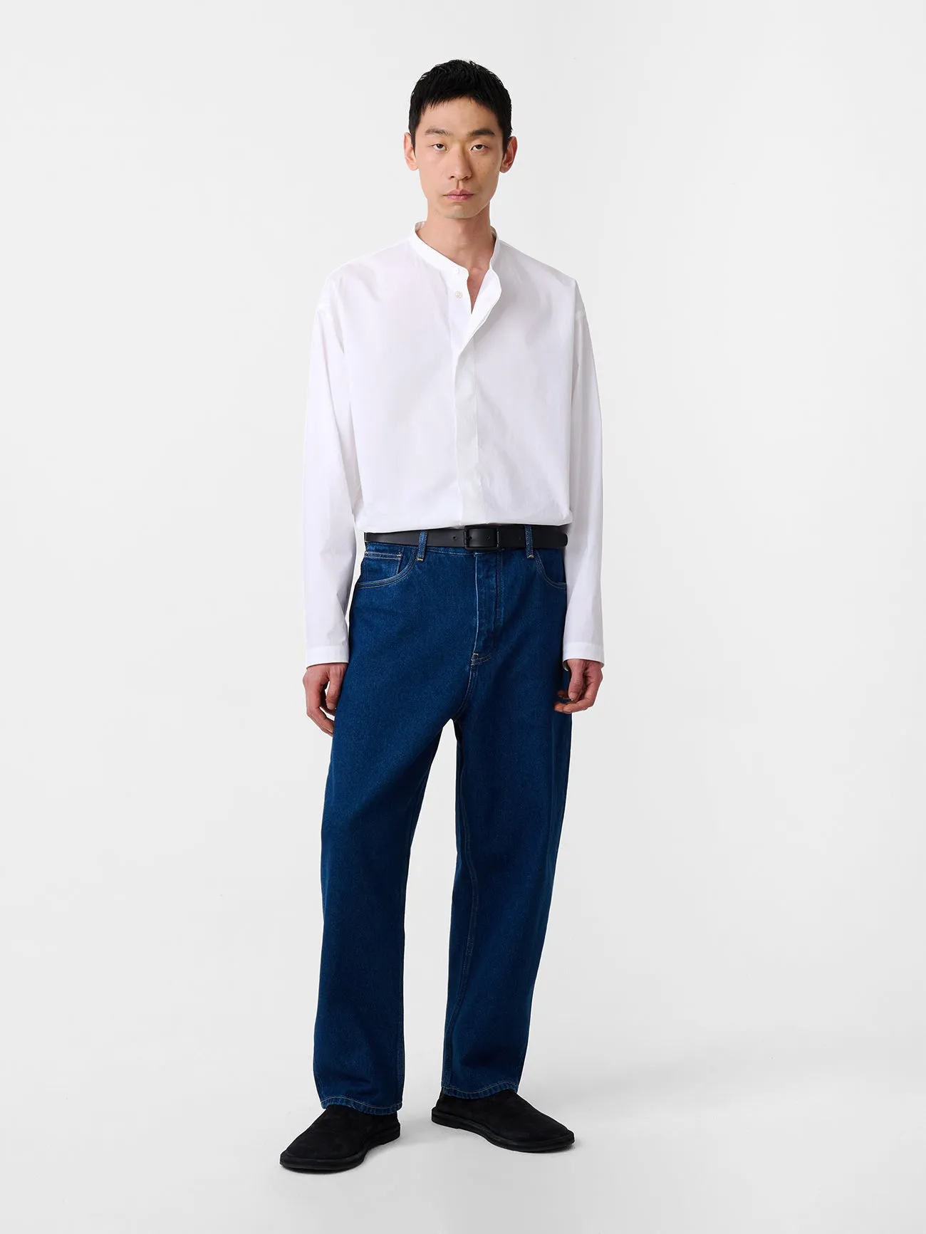 Land Denim Pant in Indigo Wash sold by Studio Nicholson