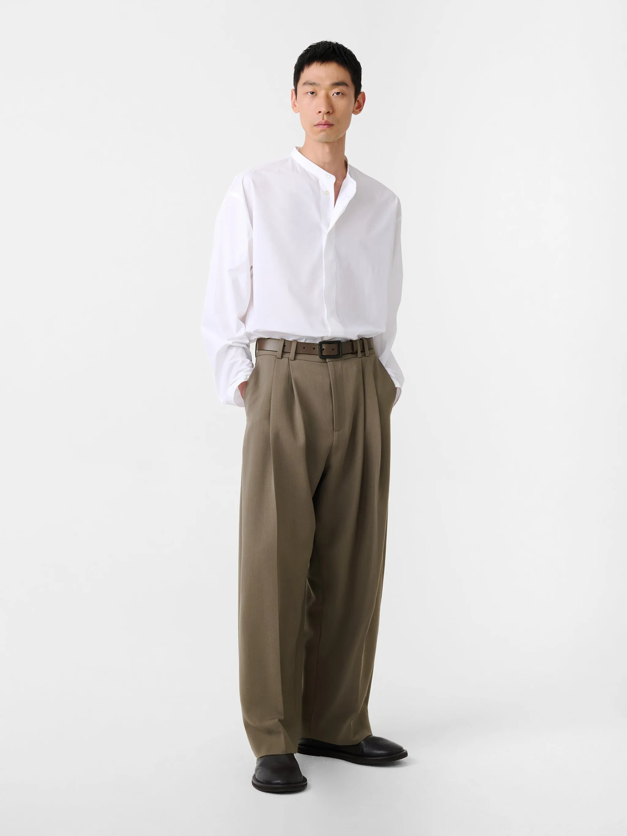 Line Pant in Reed sold by Studio Nicholson