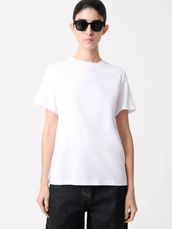 Marine T-Shirt in Off White sold by Studio Nicholson