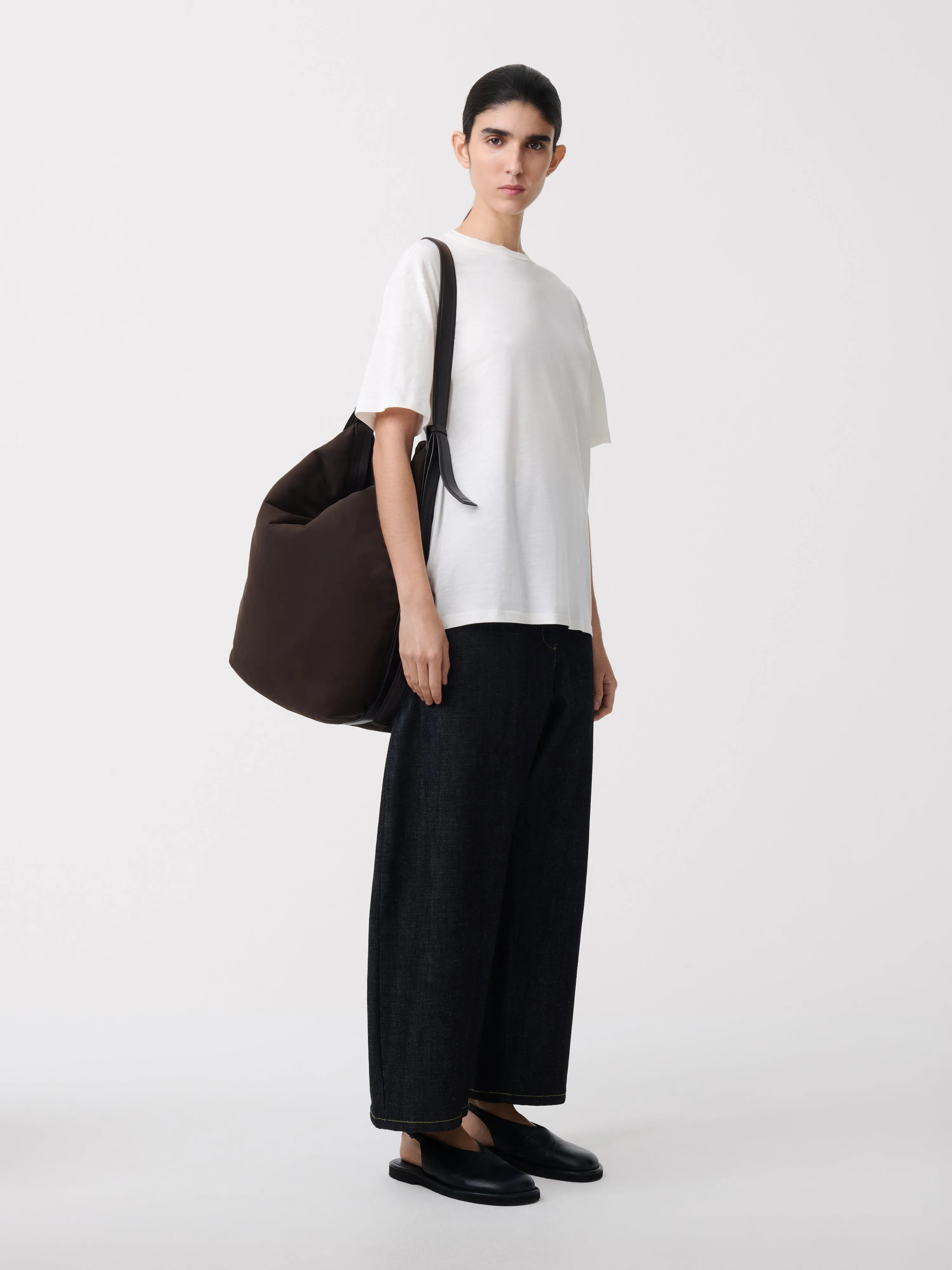 Rond T-Shirt in Parchment sold by Studio Nicholson product image thumbnail 3