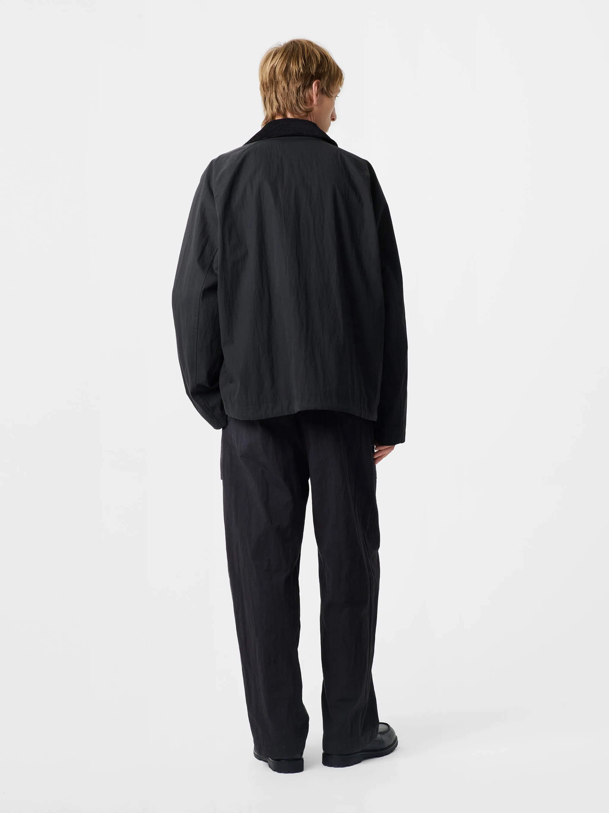Towa Jacket in Washed Black sold by Studio Nicholson product image thumbnail 5