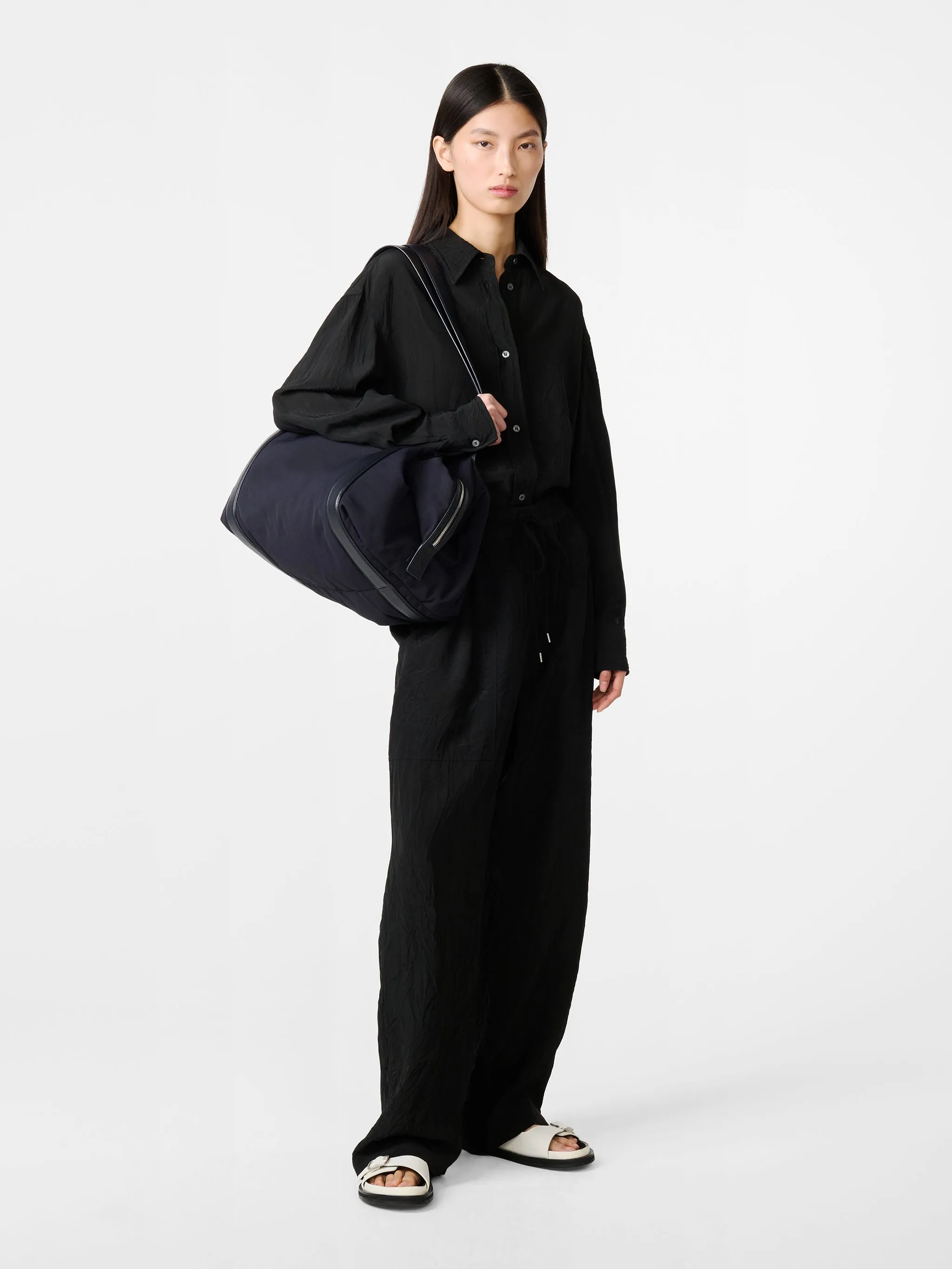 Club Tote Bag in Darkest Navy sold by Studio Nicholson product image thumbnail 4