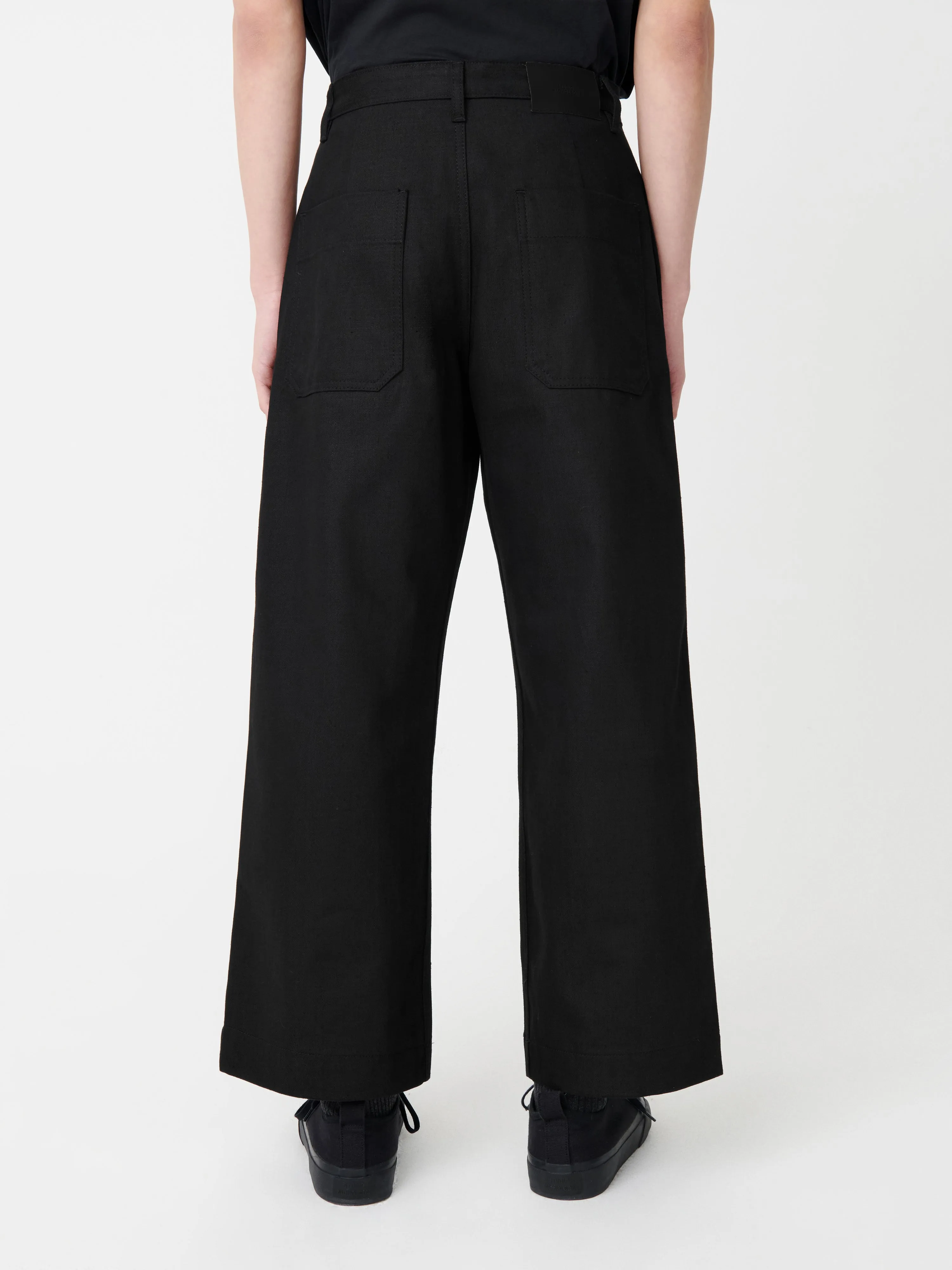 Pyad Denim Pant in Black sold by Studio Nicholson product image thumbnail 4