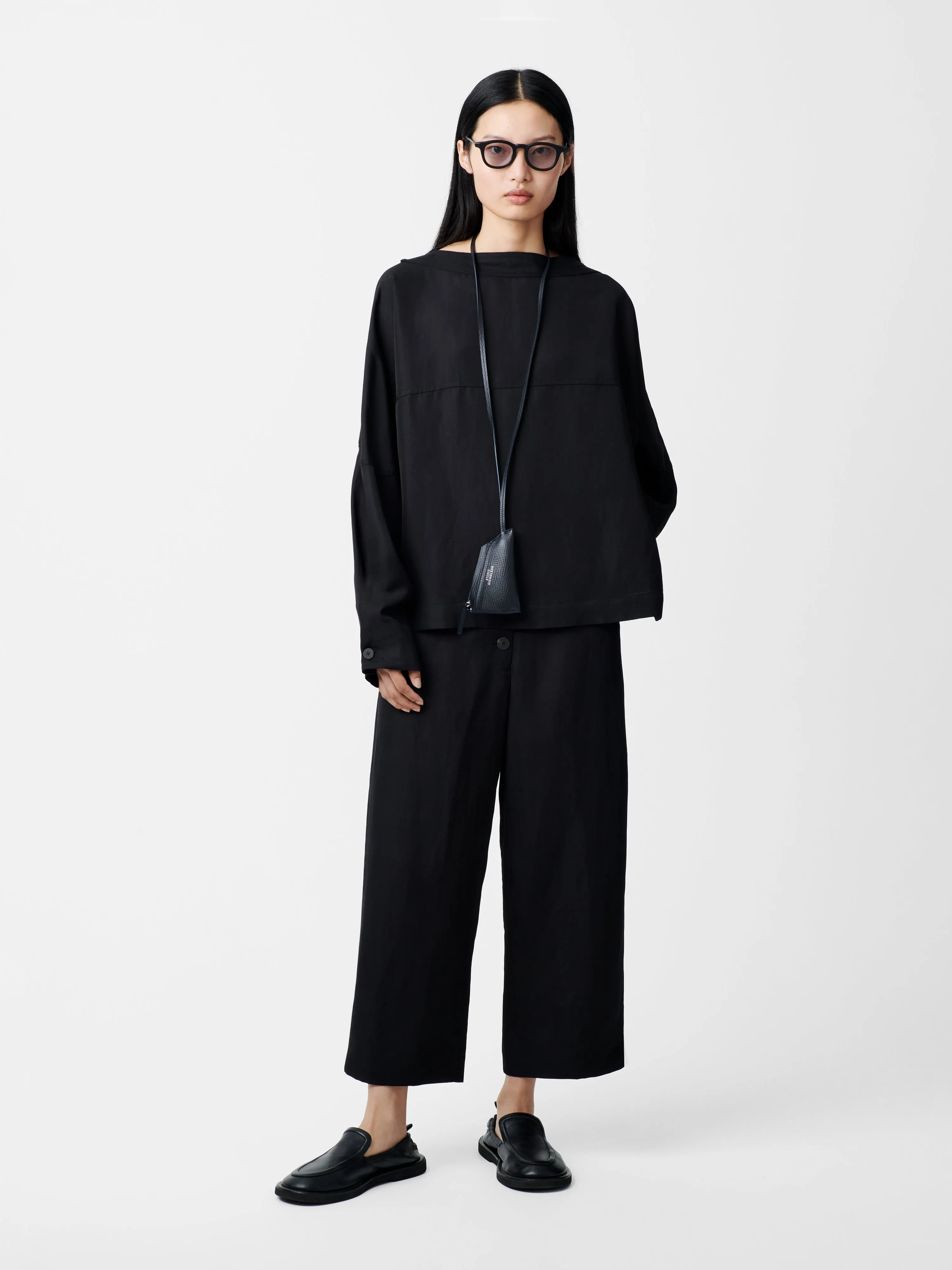 Cori Pant in Black sold by Studio Nicholson