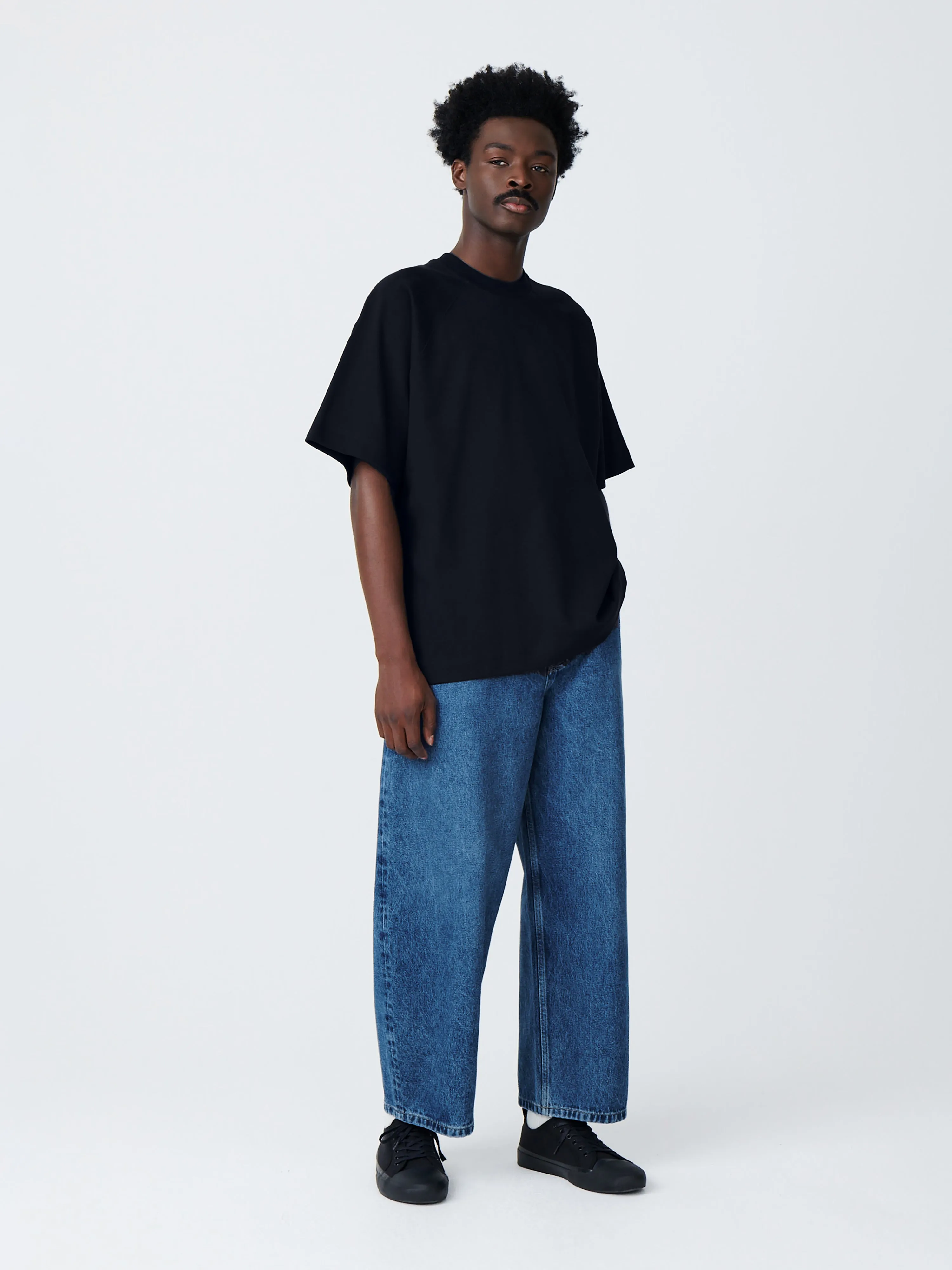 Harlow T-shirt in Darkest Navy sold by Studio Nicholson product image thumbnail 2