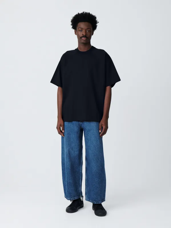 Harlow T-shirt in Darkest Navy sold by Studio Nicholson